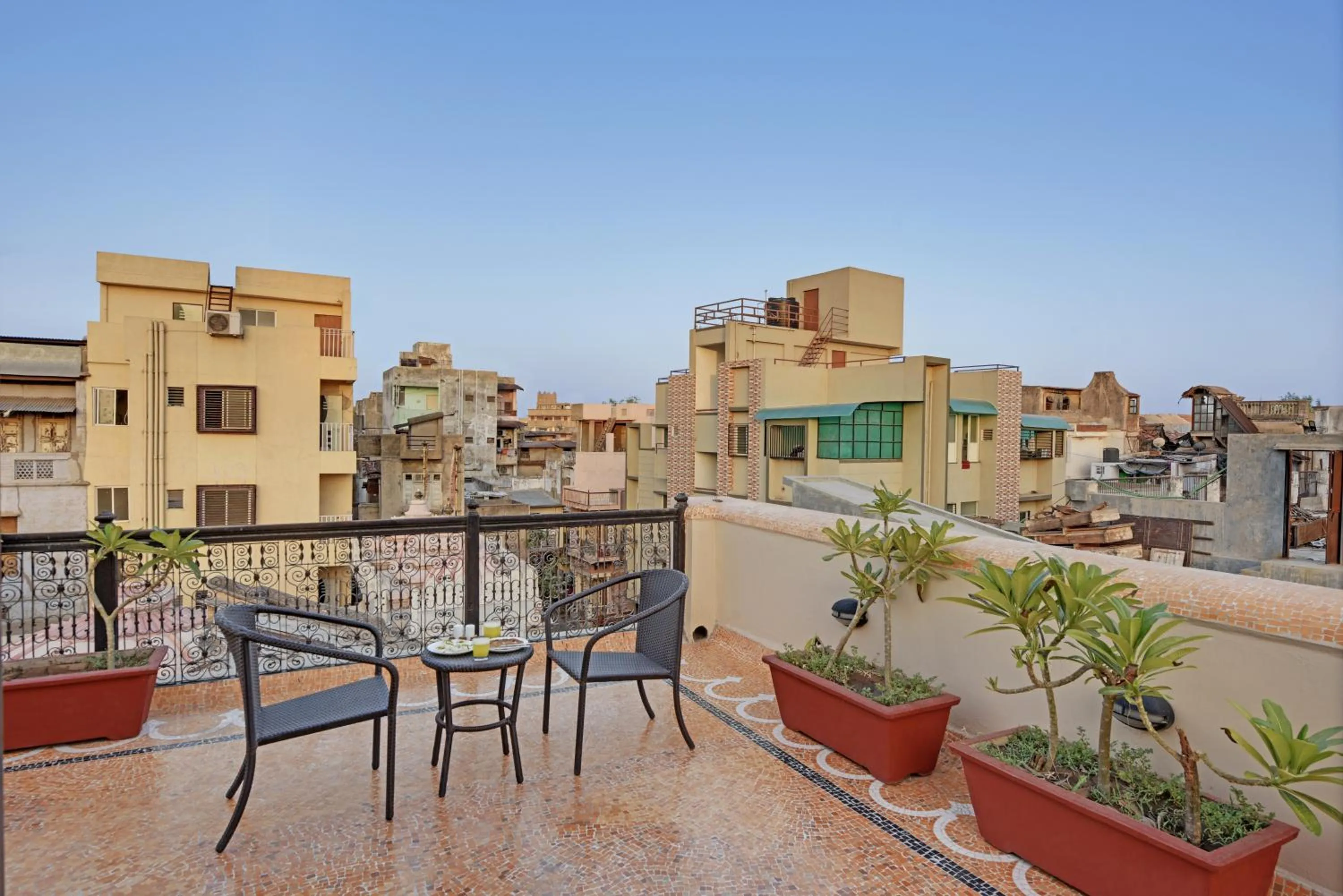 Balcony/Terrace in Dodhia Haveli