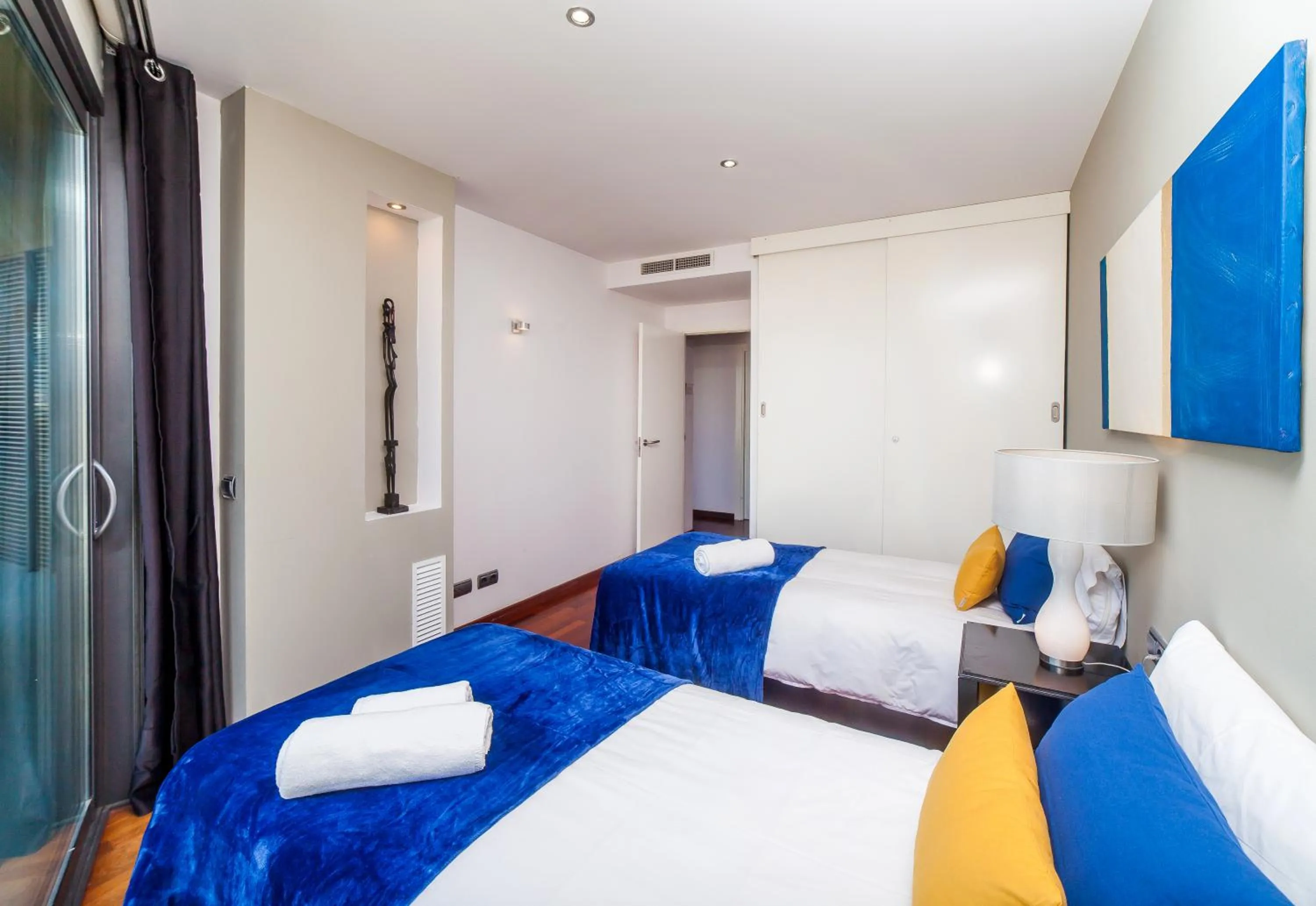 Bed in Victoria Diagonal Mar Barcelona