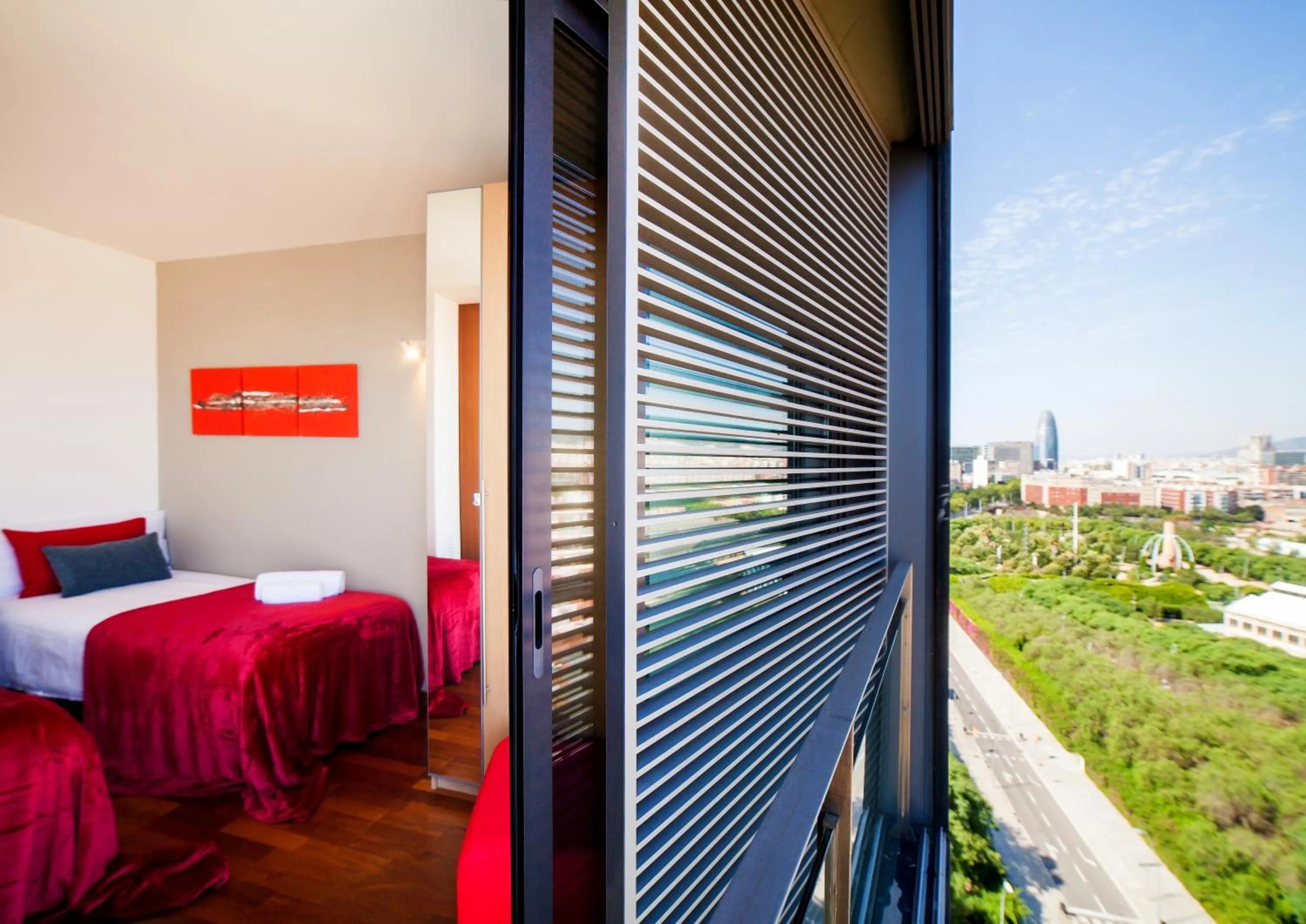 Bed in Victoria Diagonal Mar Barcelona