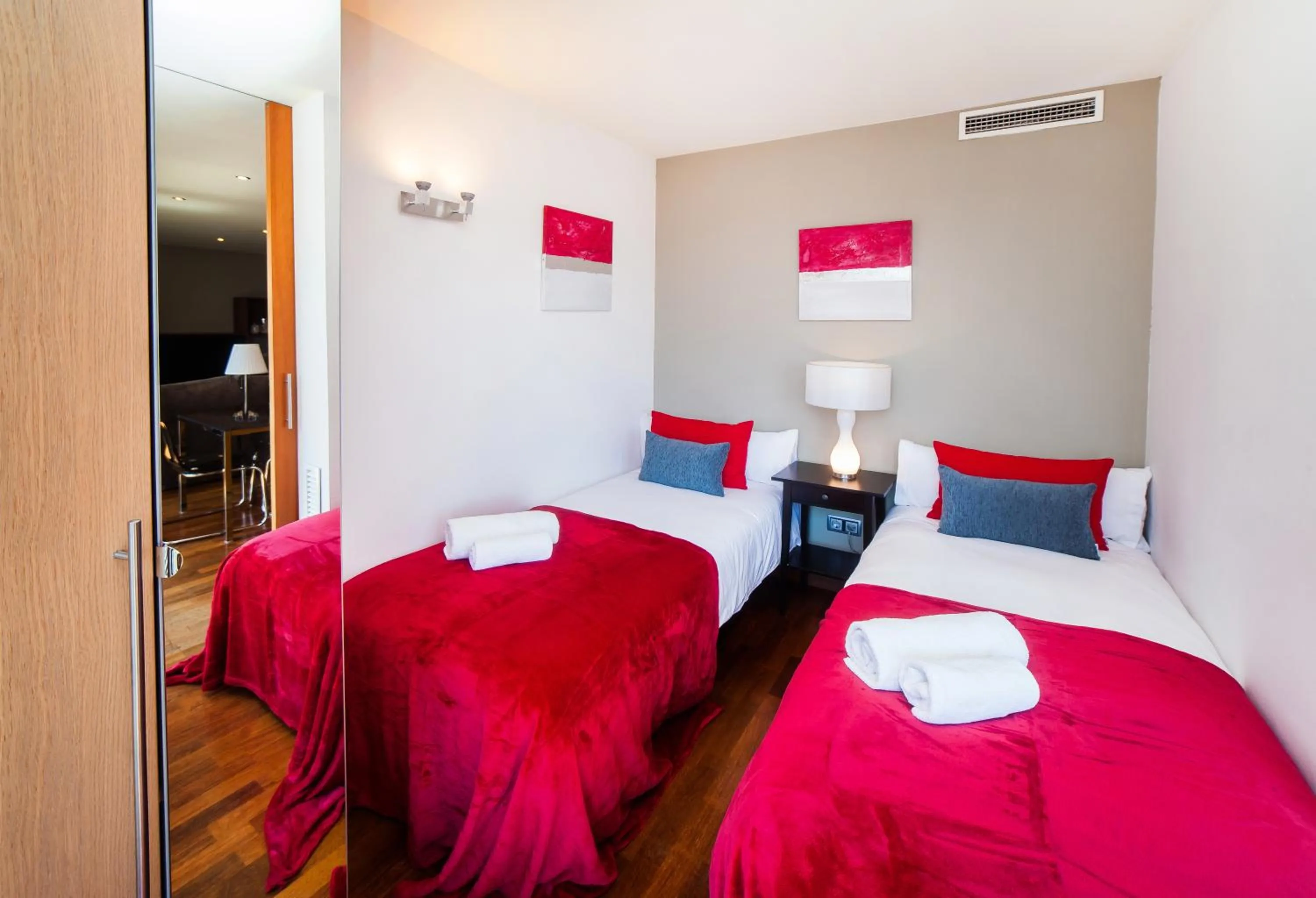 Bed in Victoria Diagonal Mar Barcelona