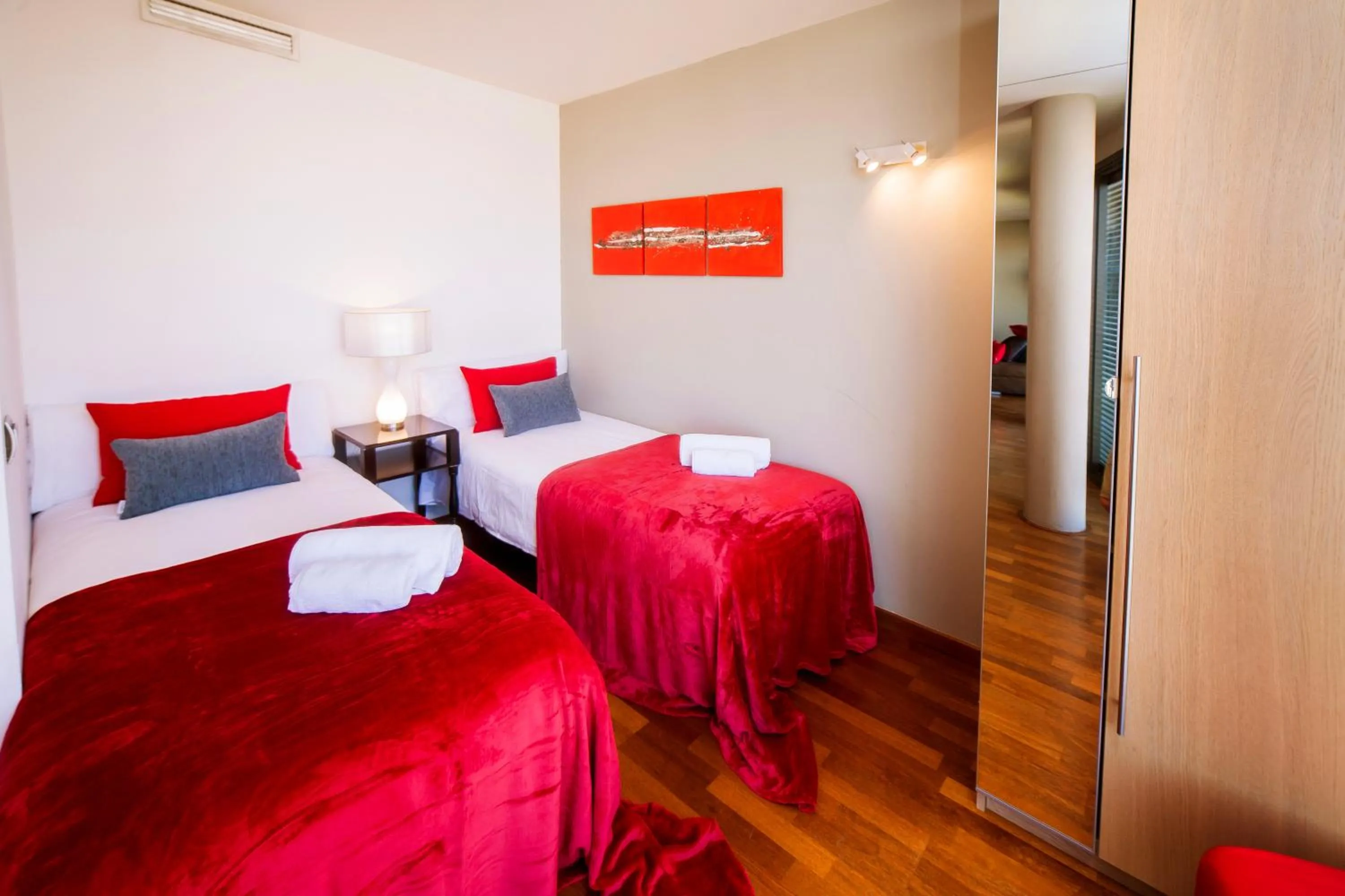 Bed in Victoria Diagonal Mar Barcelona