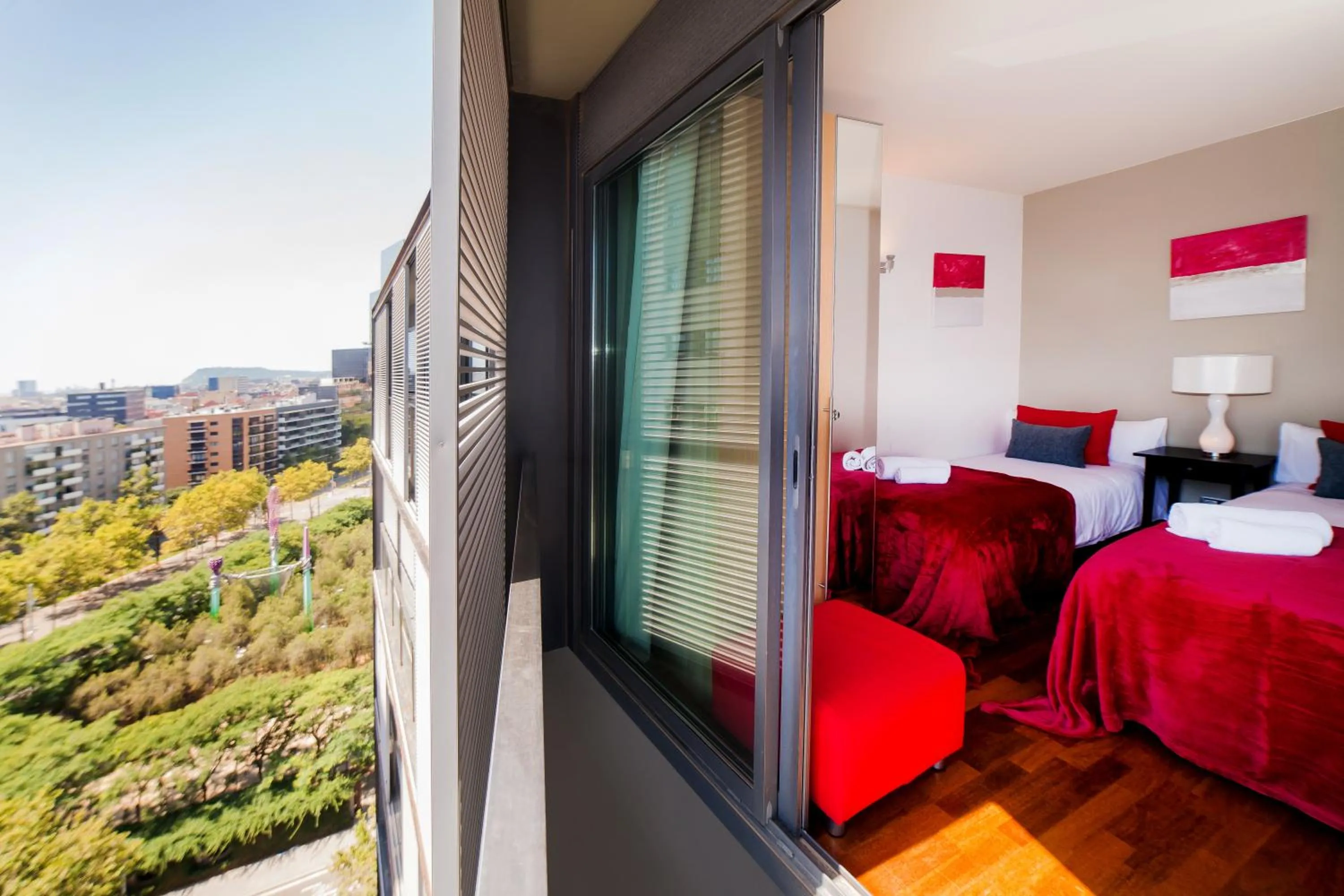 Bed in Victoria Diagonal Mar Barcelona