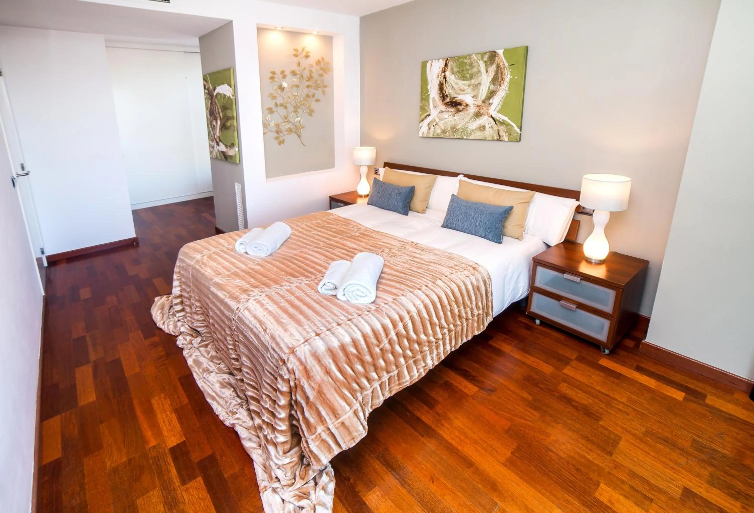 Bed in Victoria Diagonal Mar Barcelona