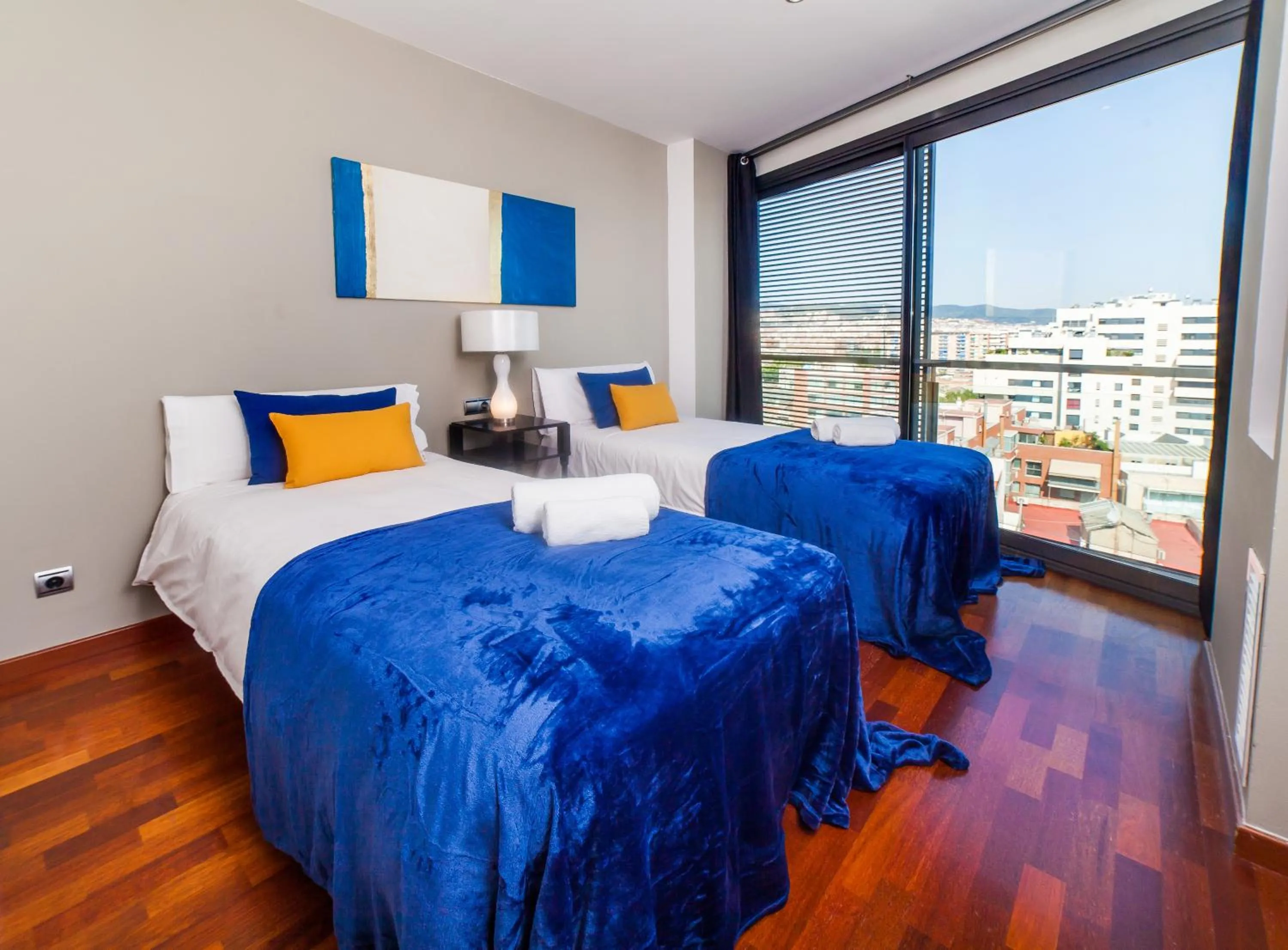 Bed in Victoria Diagonal Mar Barcelona