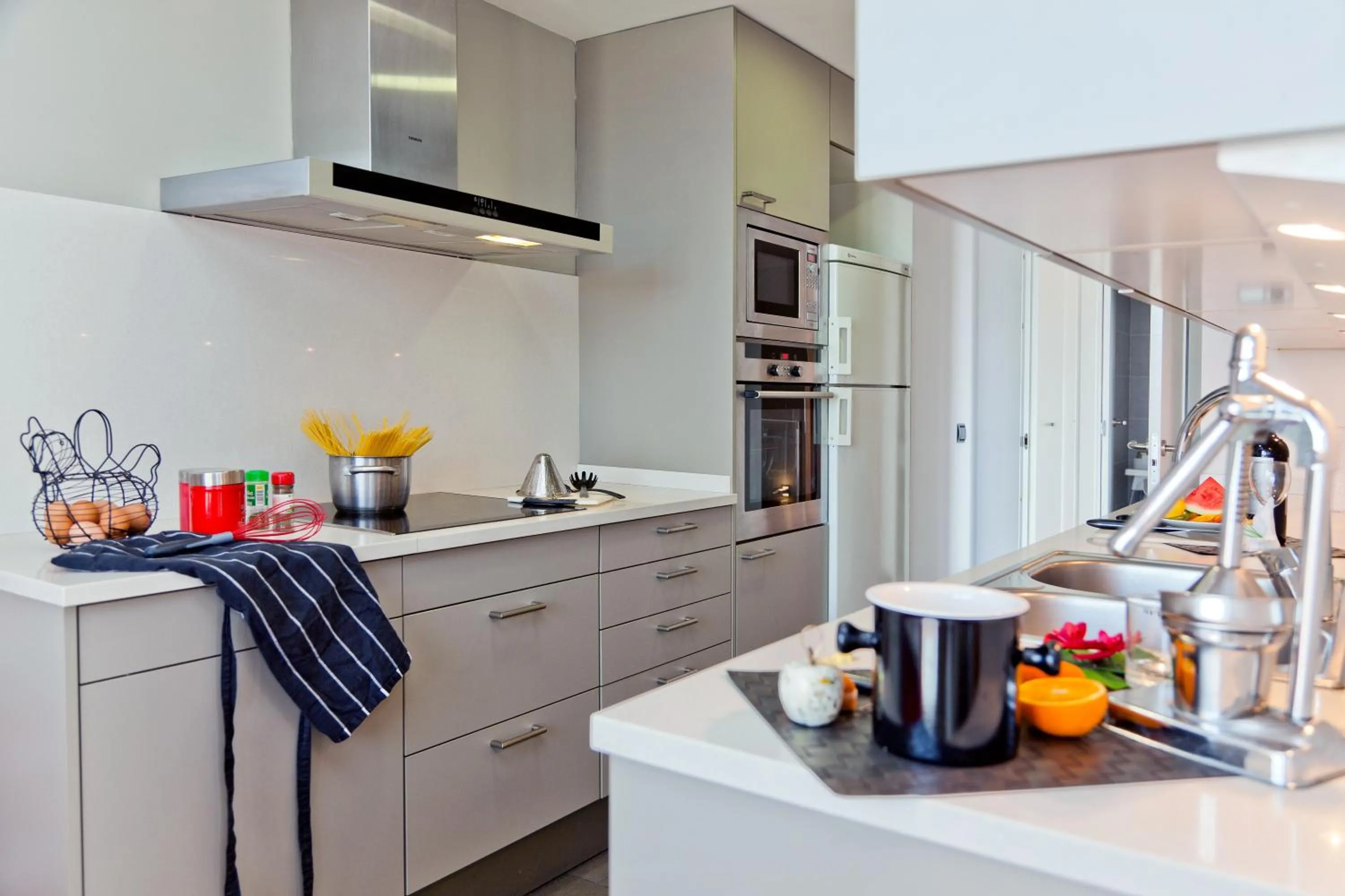 Kitchen or kitchenette in Victoria Diagonal Mar Barcelona