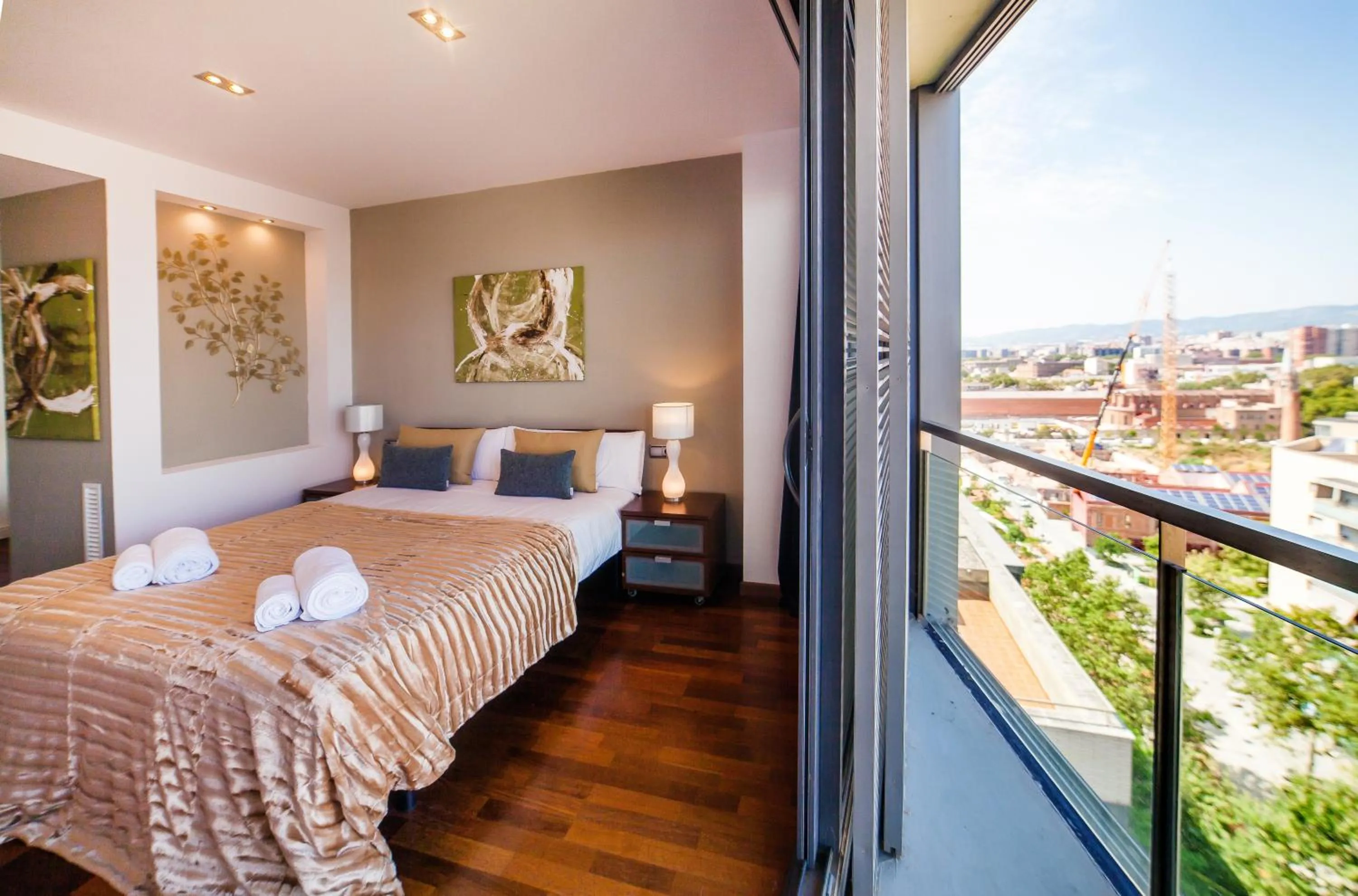 Bed in Victoria Diagonal Mar Barcelona