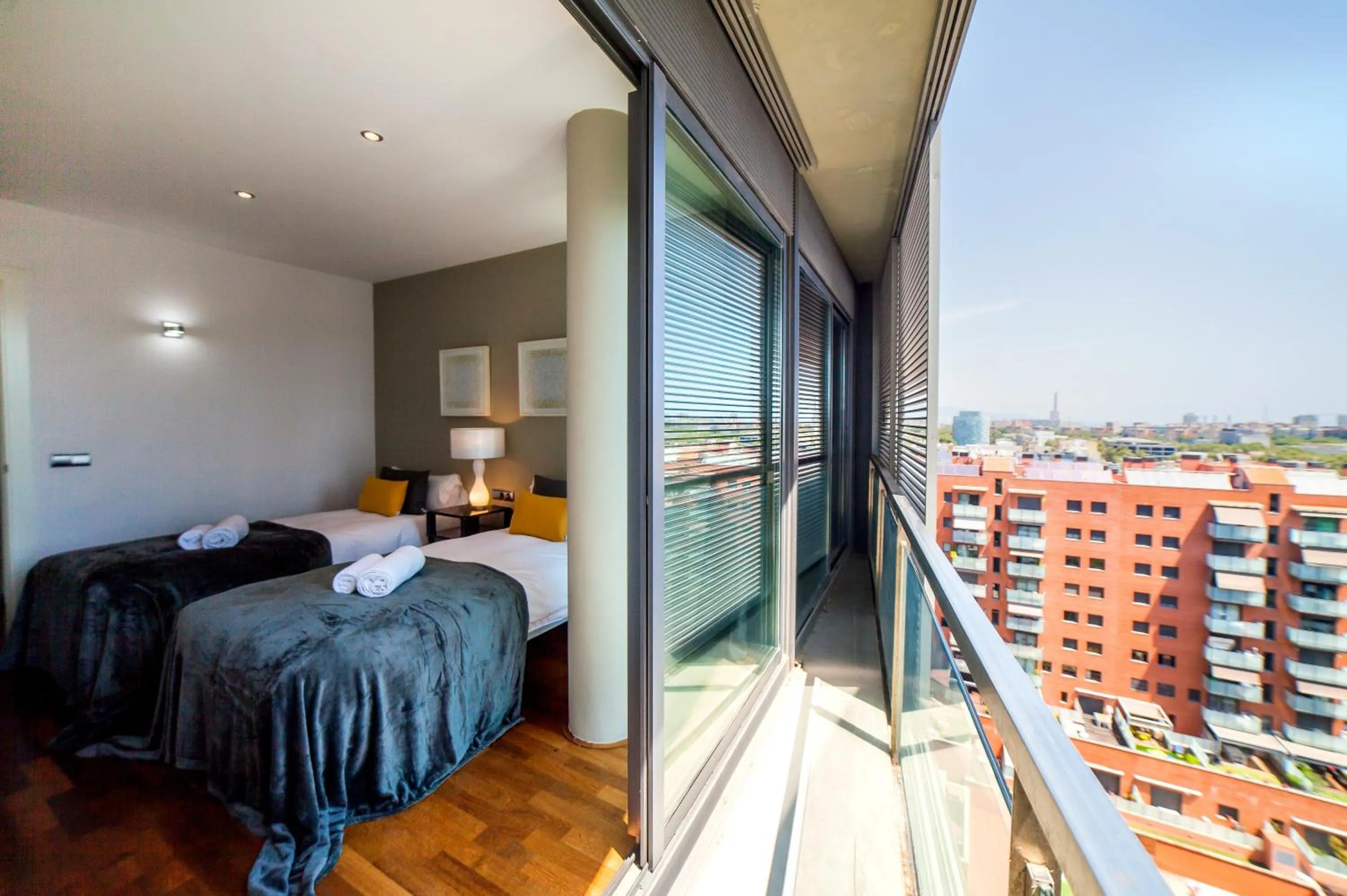 Bed in Victoria Diagonal Mar Barcelona