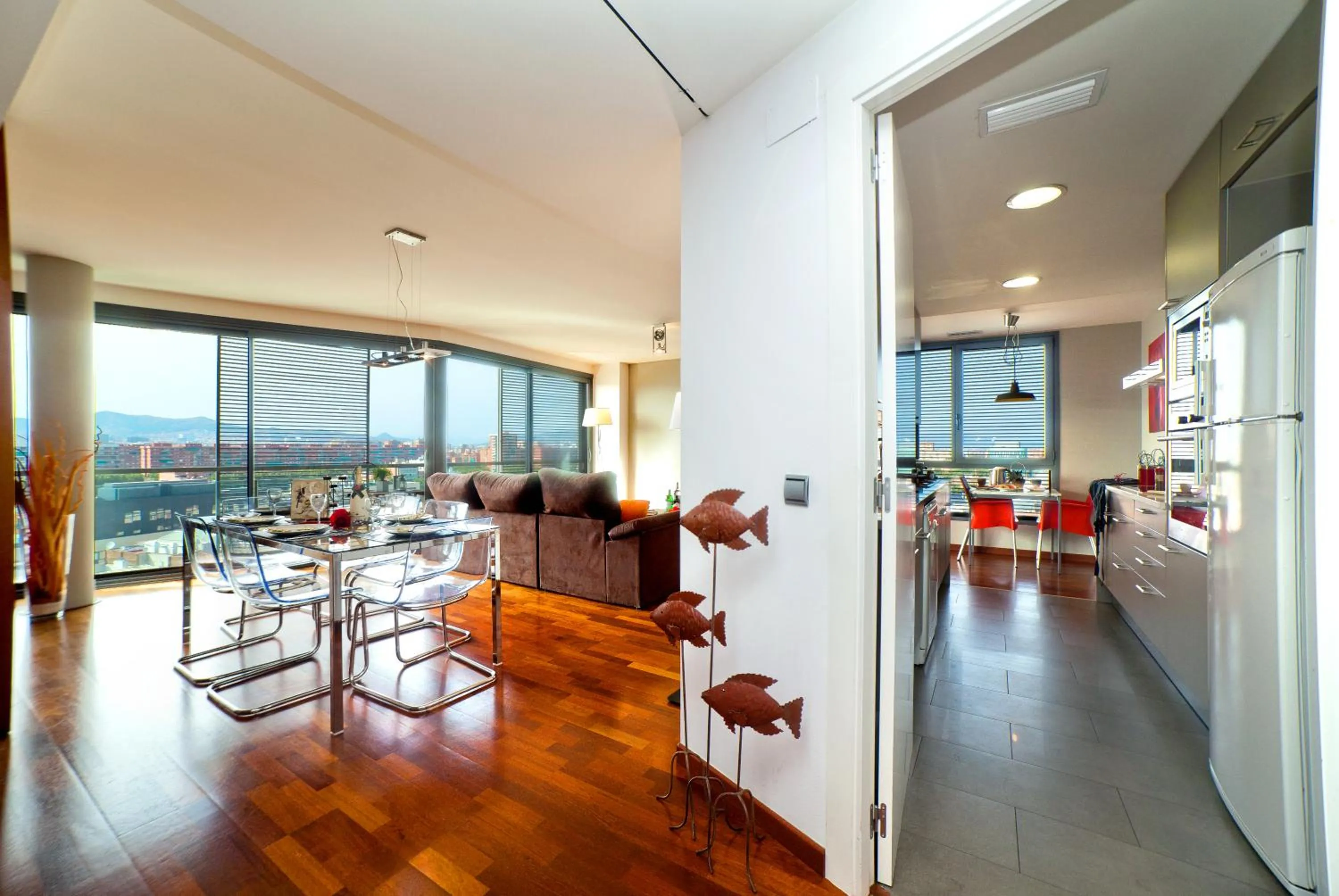 Living room in Victoria Diagonal Mar Barcelona