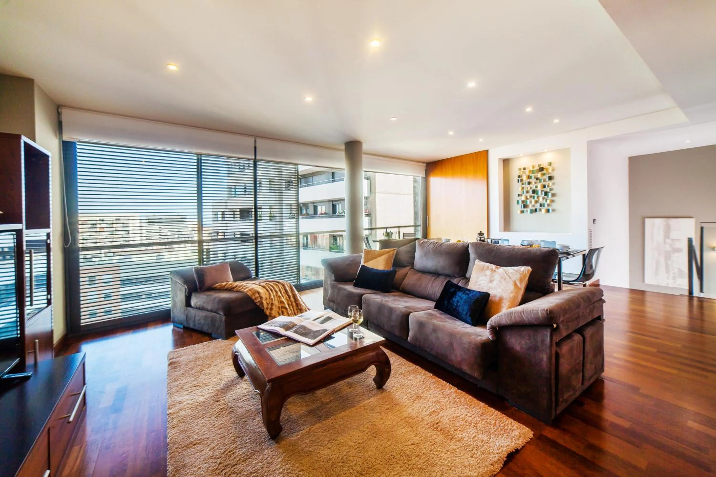 Communal lounge/ TV room in Victoria Diagonal Mar Barcelona