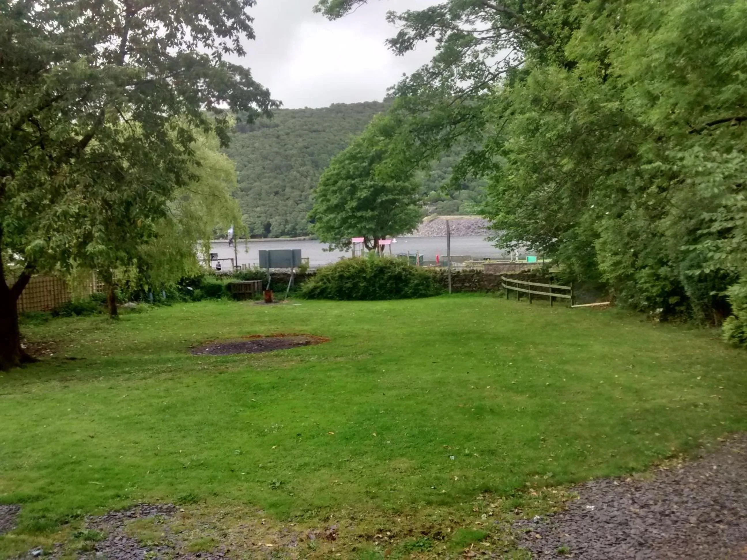 Lake view in The Heights Bunkhouse