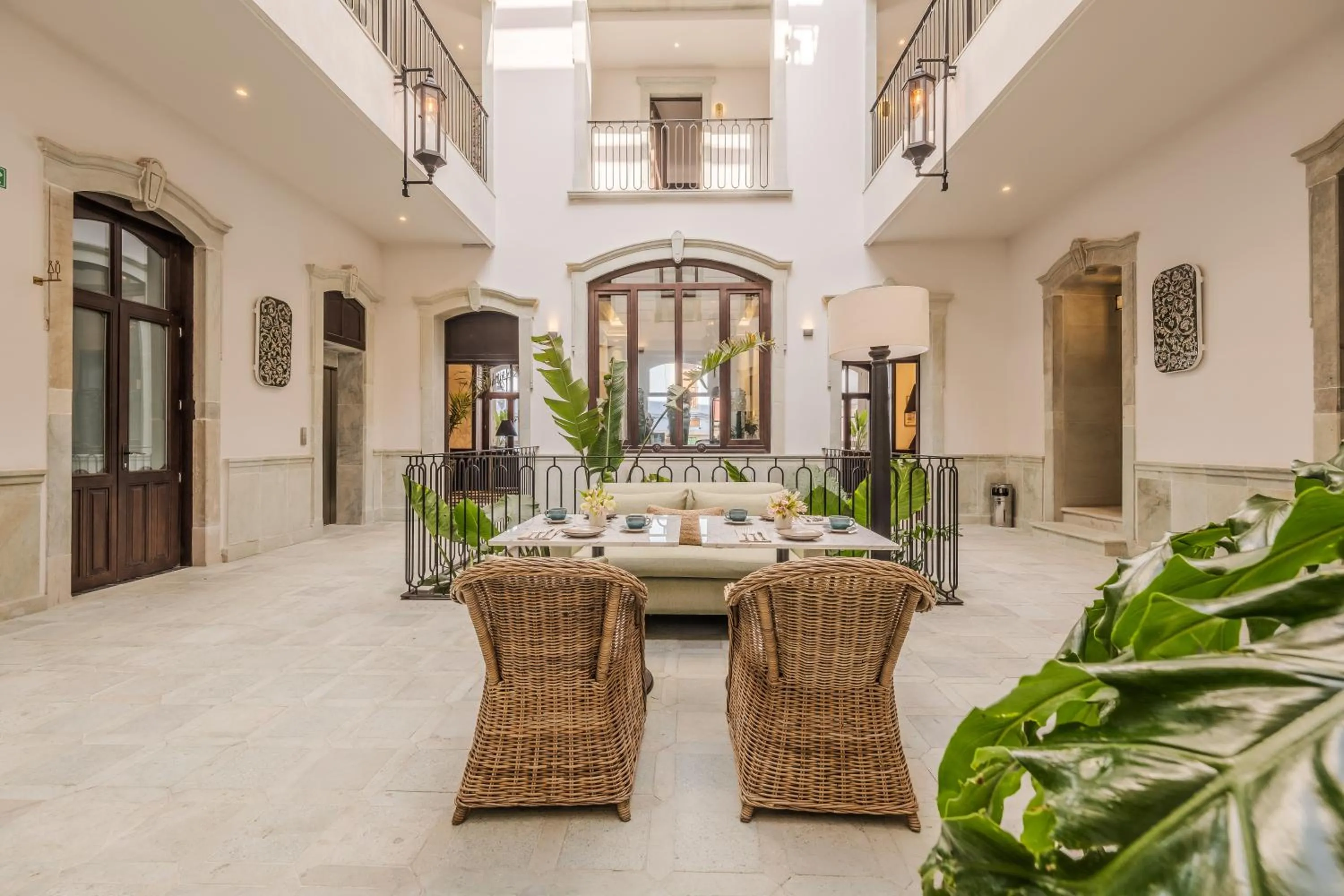 Patio in Casa Kloster Hotel Boutique