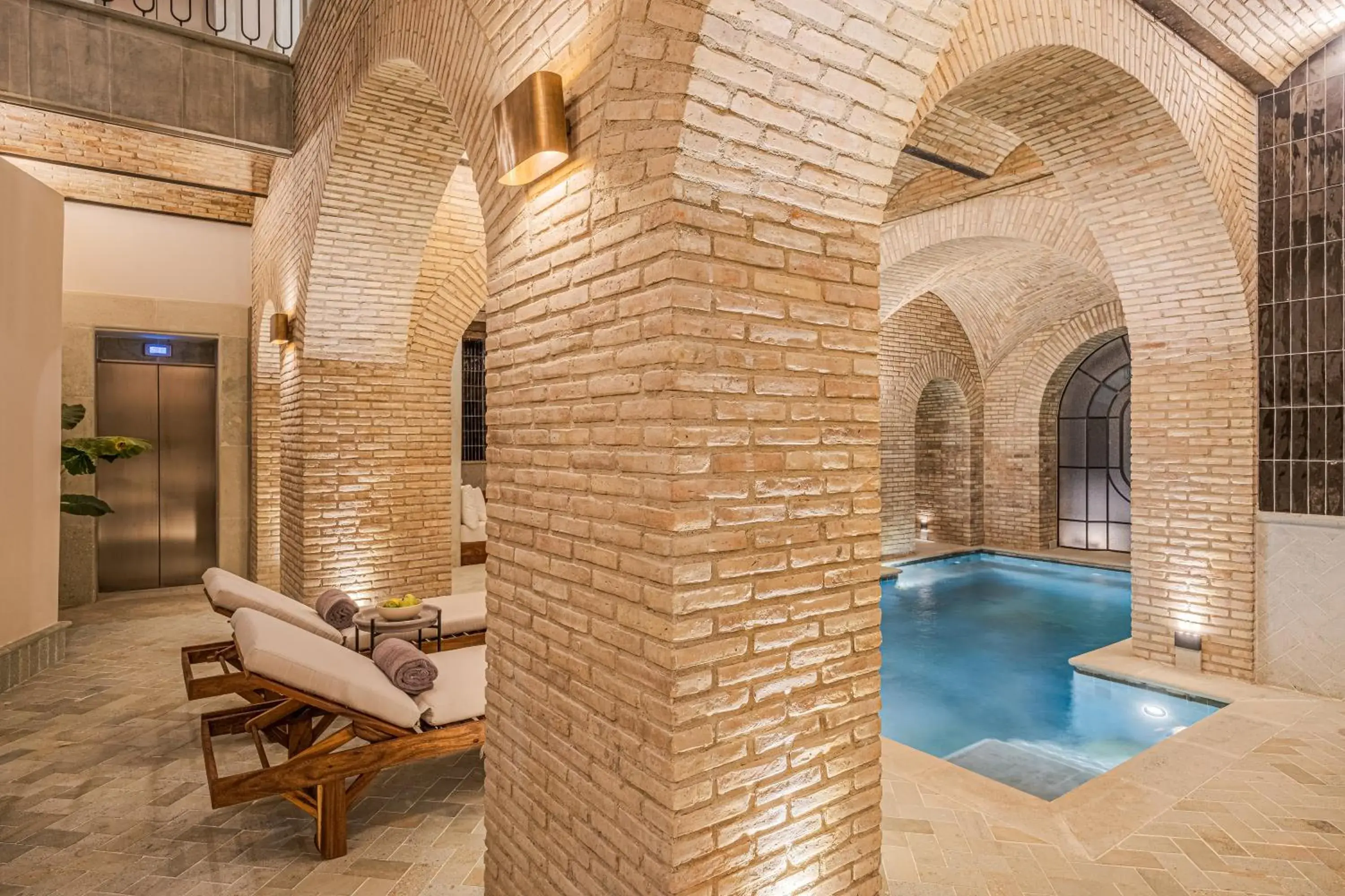 Pool view in Casa Kloster Hotel Boutique Pool view in Casa Kloster Hotel Boutique