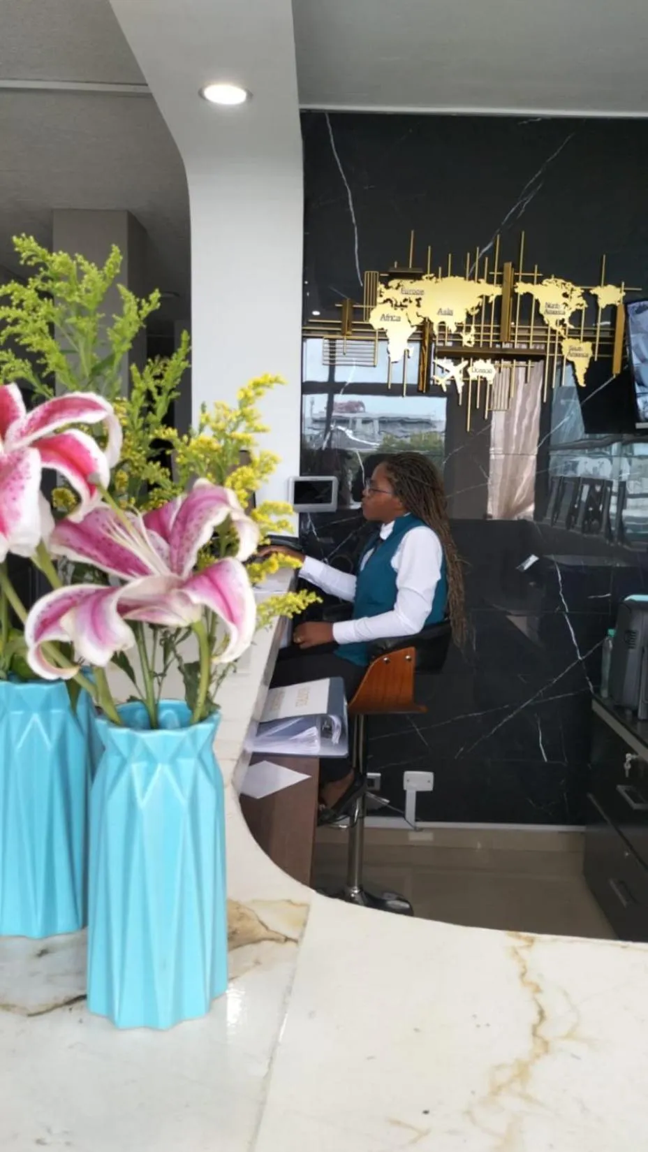 Lobby or reception in ArisSha Boutique Hotel