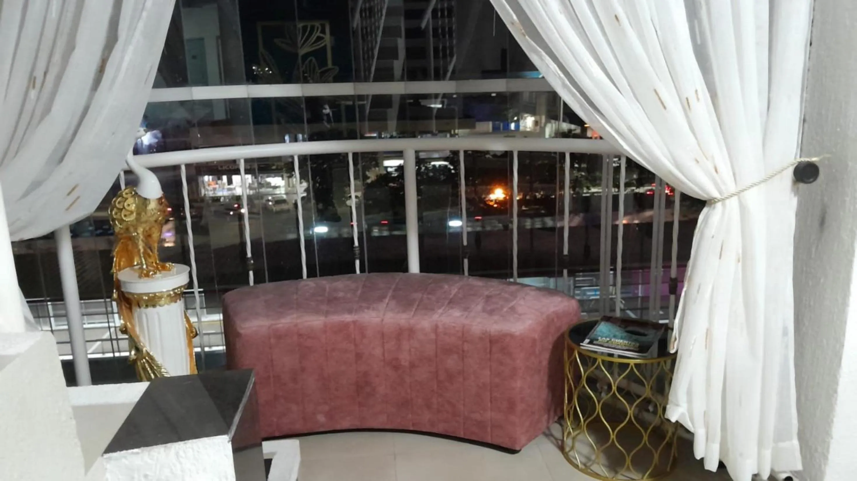 Seating area in ArisSha Boutique Hotel