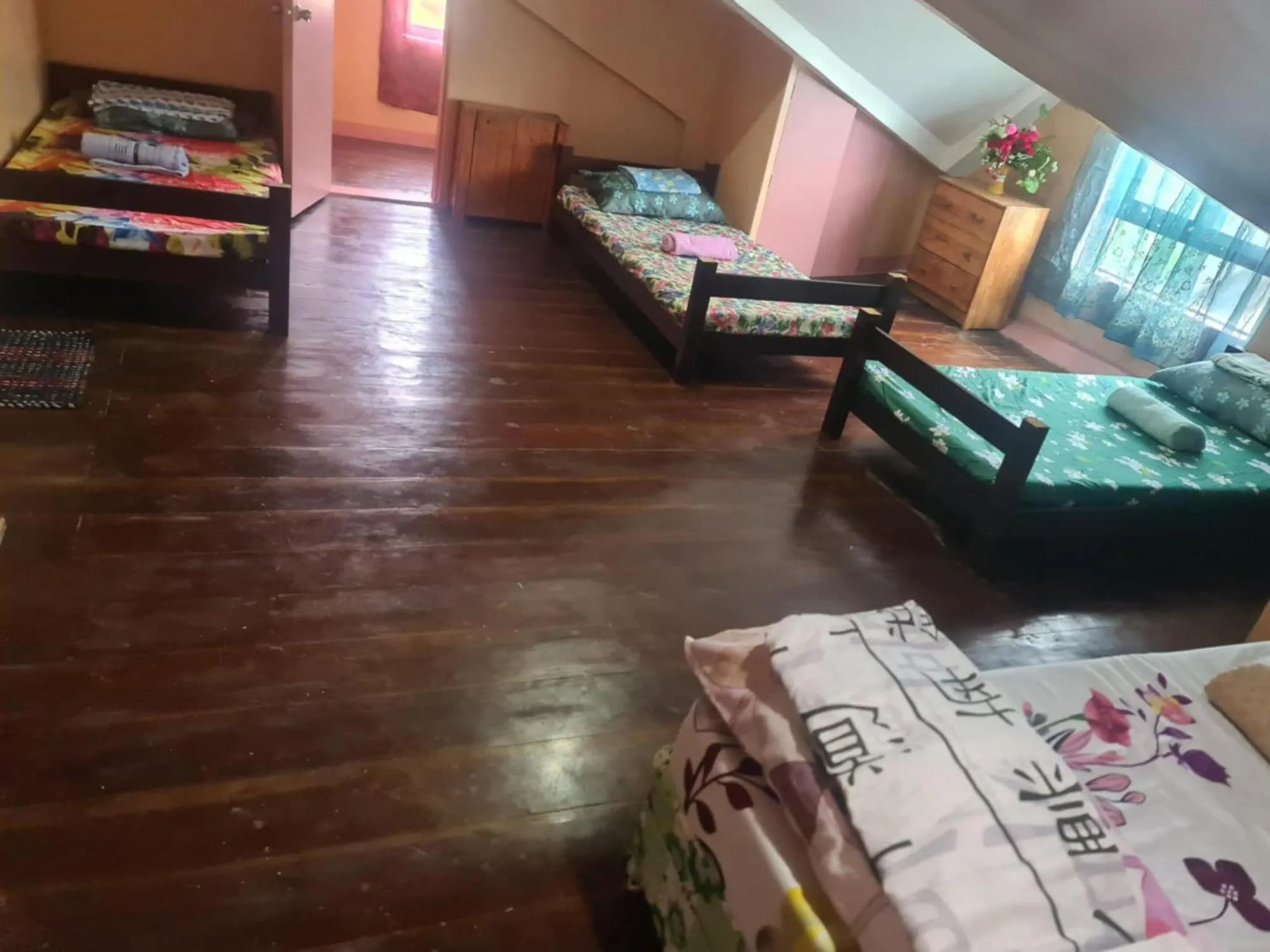 Bed in SeaShore Garden Resort