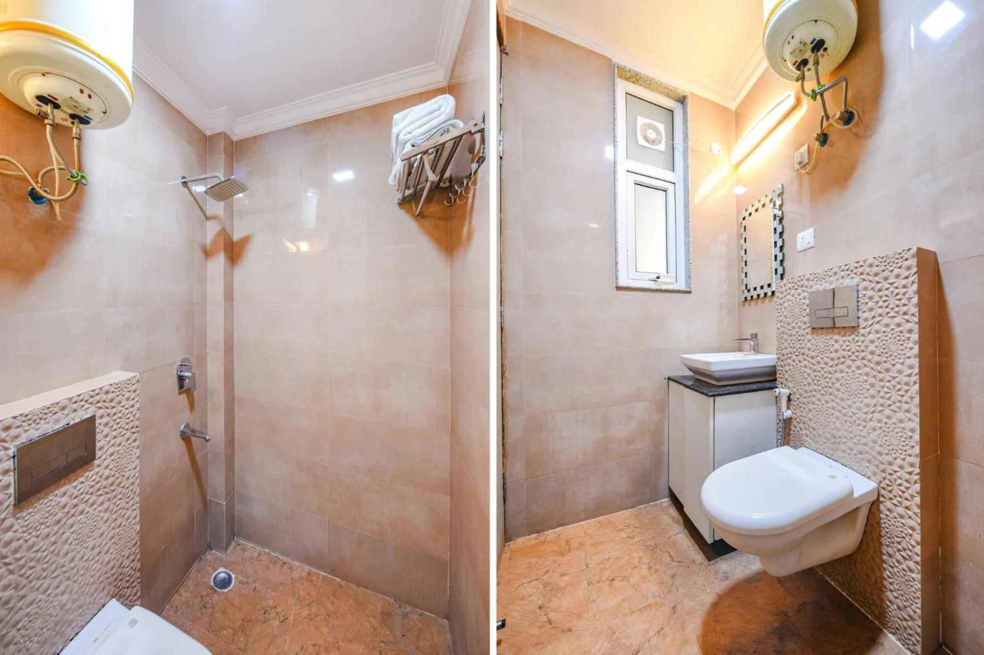 Bathroom in FabHotel AK Villa