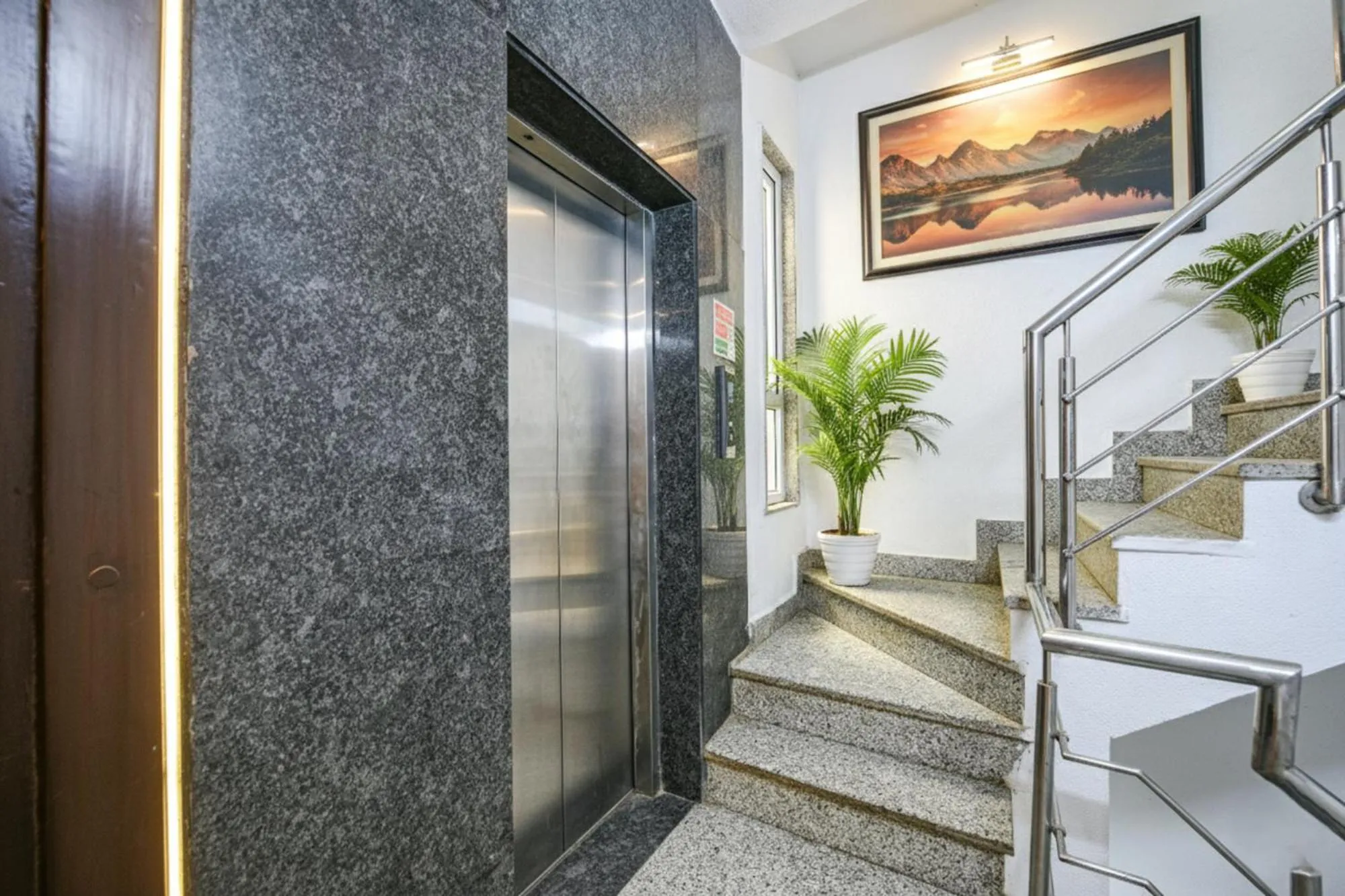 elevator in FabHotel AK Villa