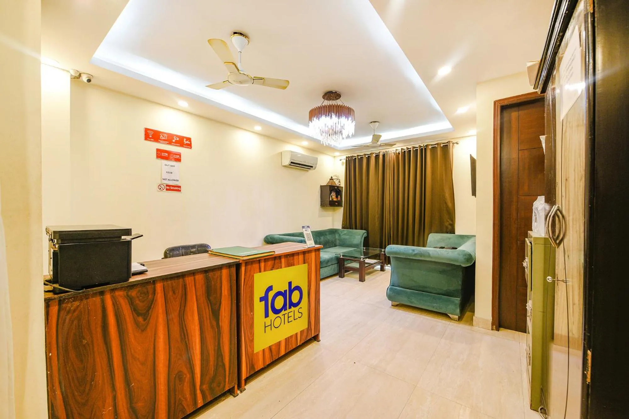 Lobby or reception in FabHotel AK Villa