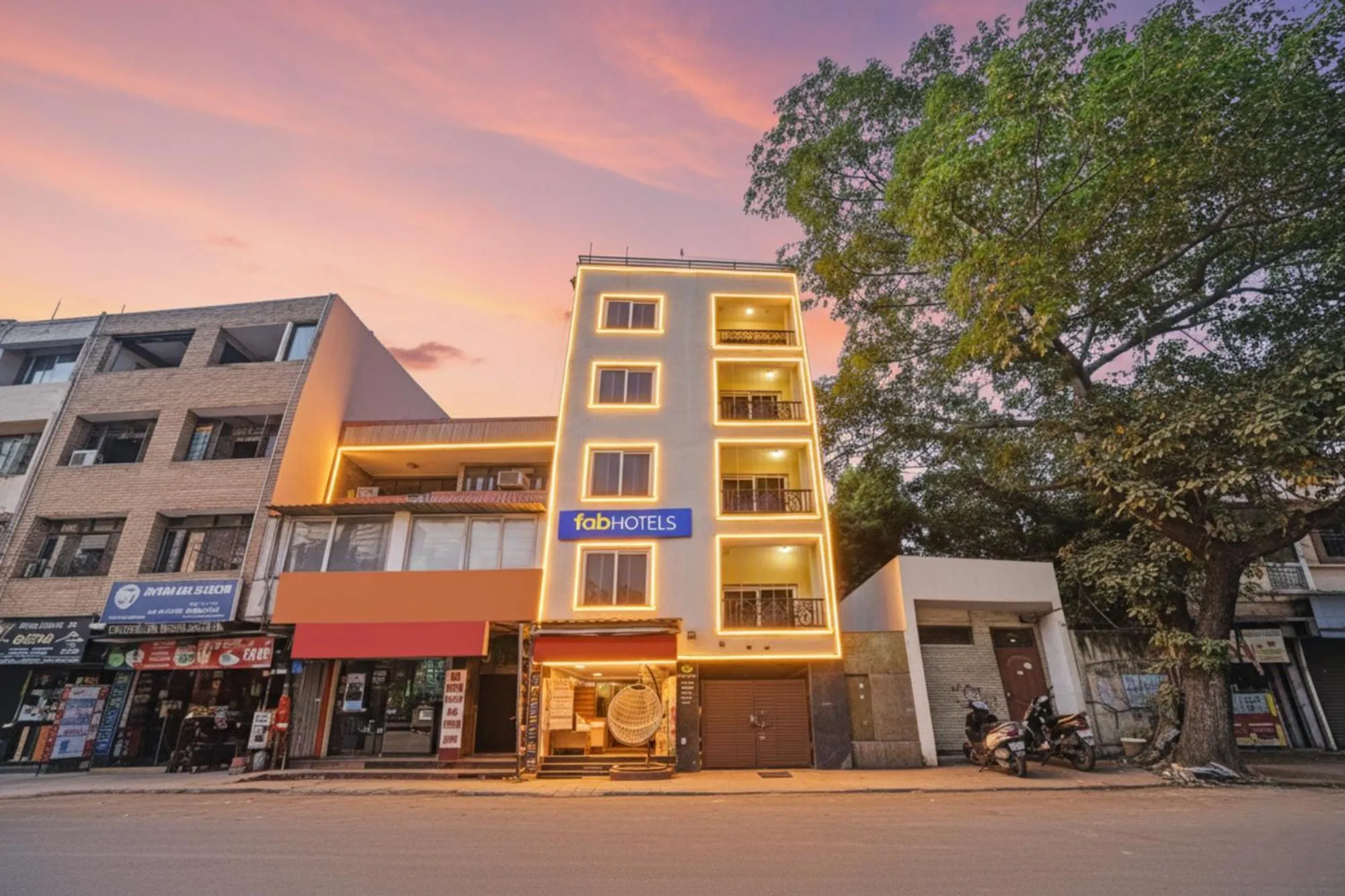 Property building in FabHotel AK Villa