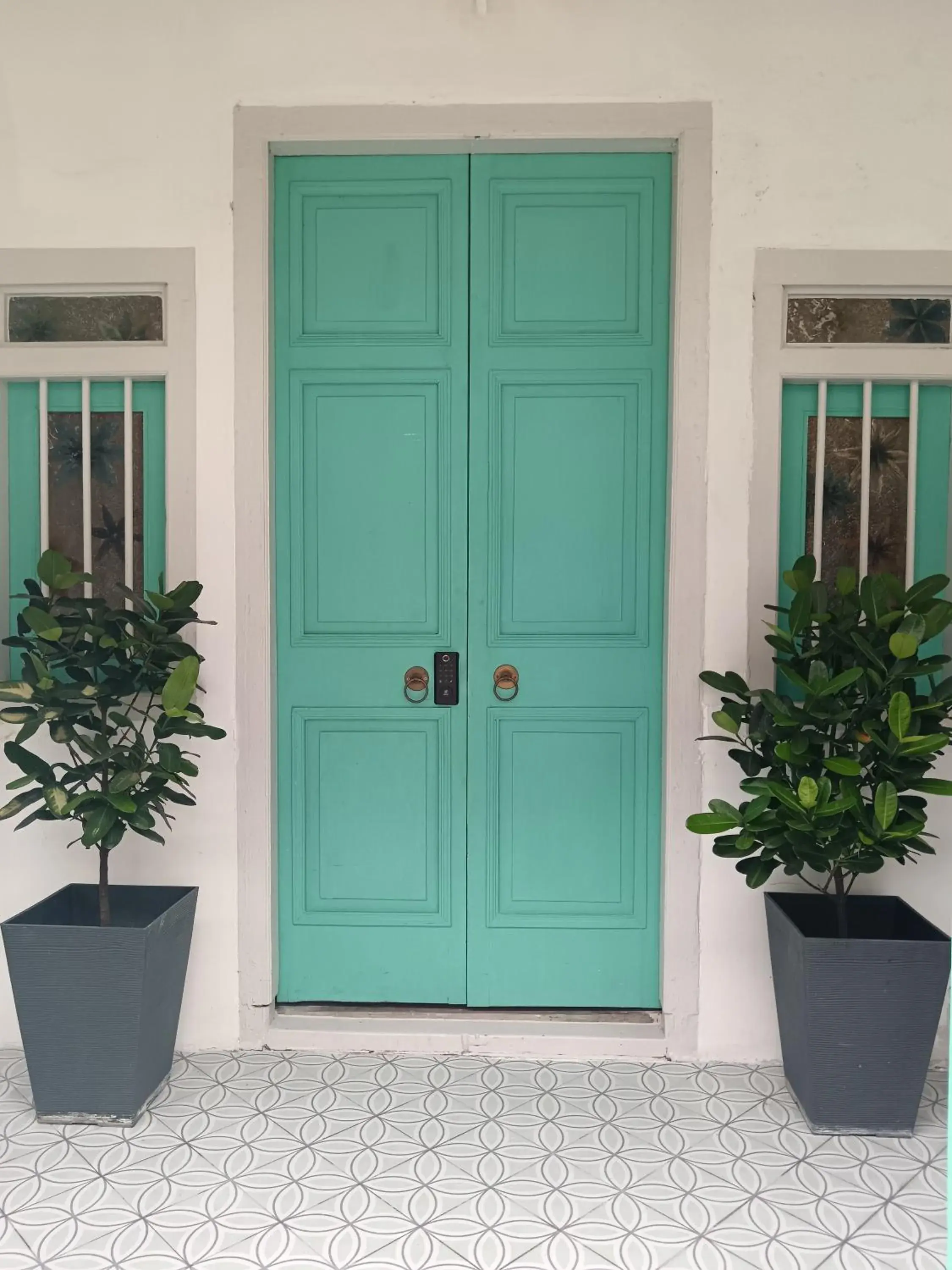 Facade/entrance in The Georgetown Green Gates Facade/entrance in The Georgetown Green Gates