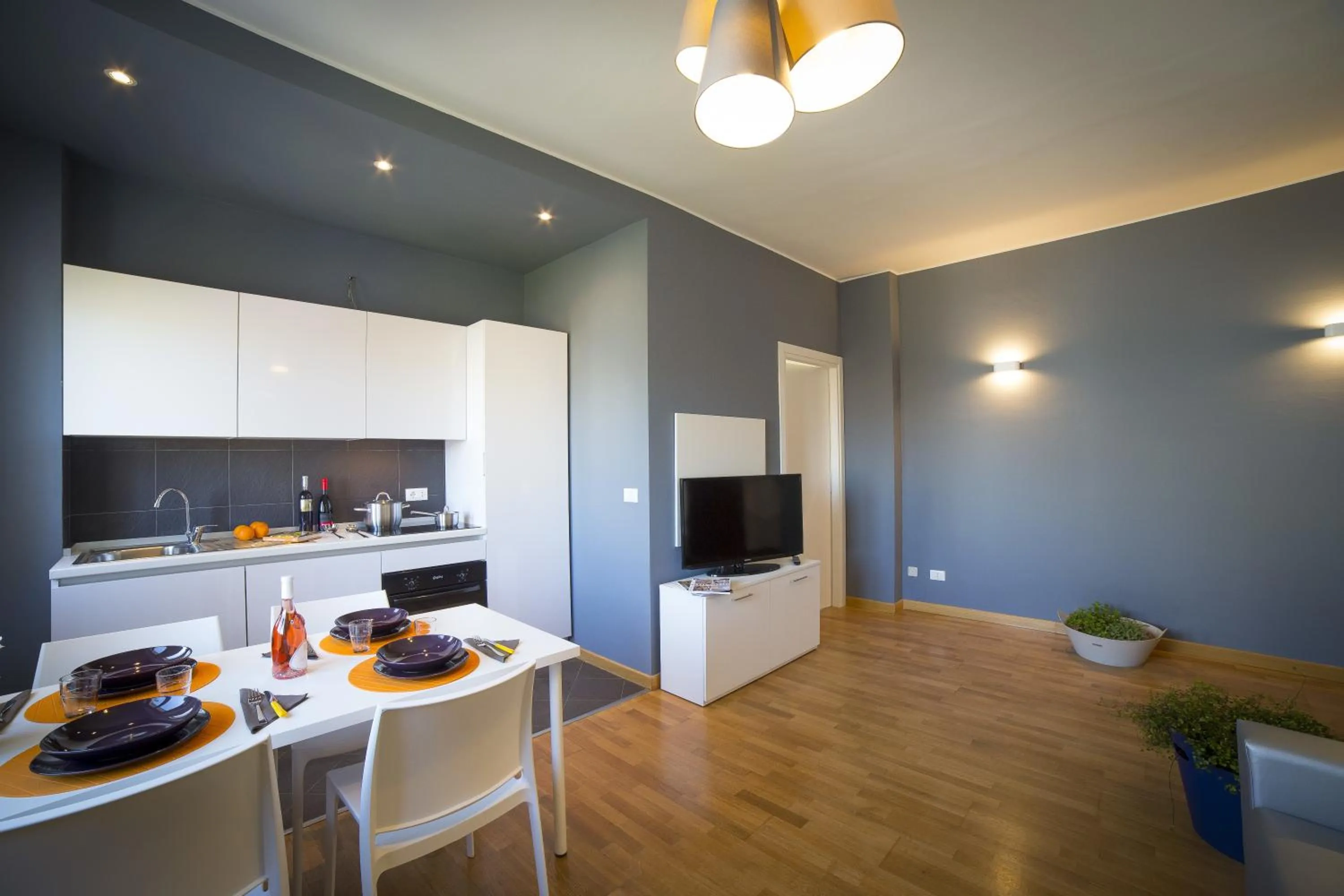 Living room in Dreams Hotel Residenza Gambara