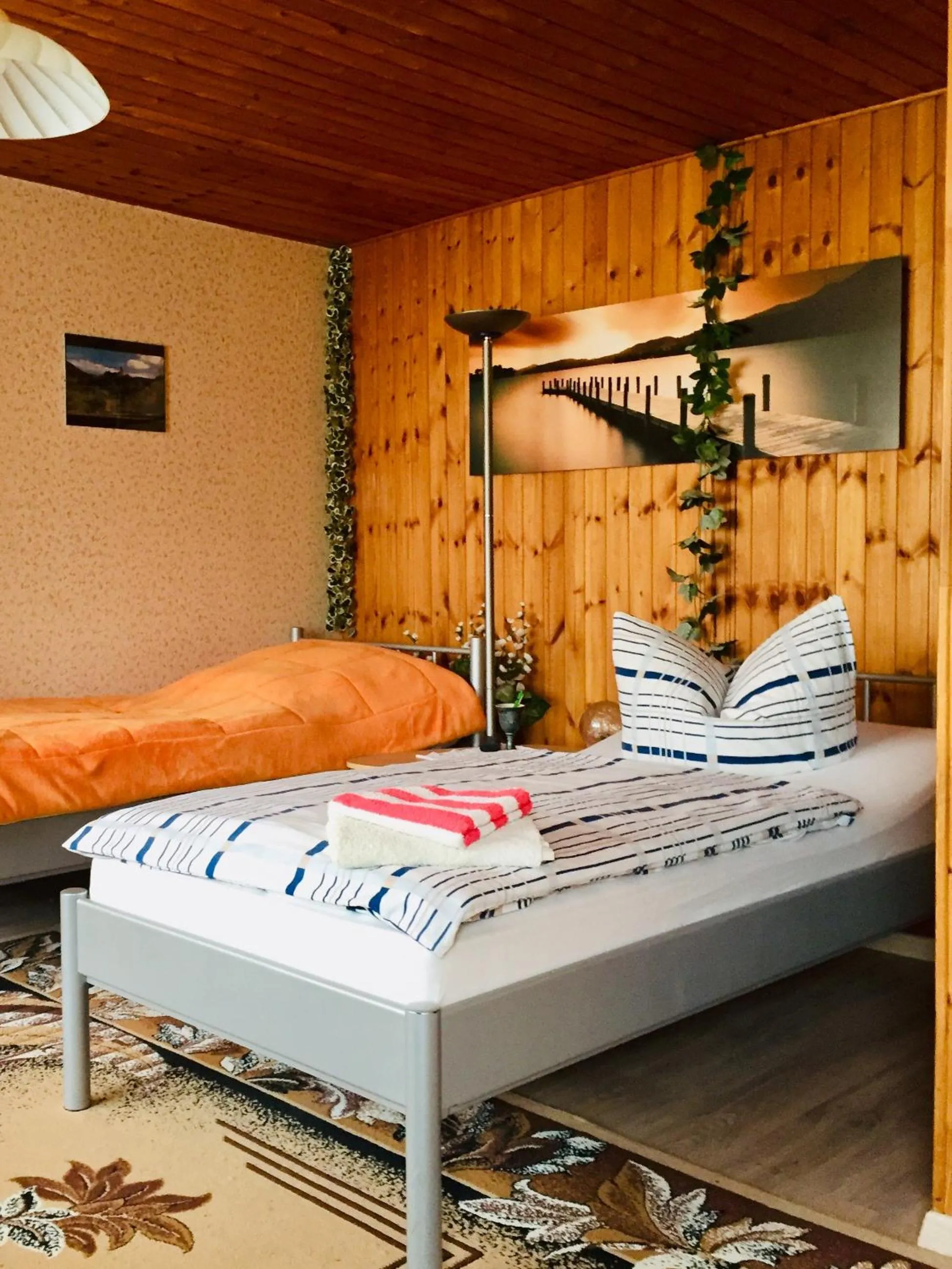 Bed in Landgasthaus & Pension Liebner-Land Brandenburg-Prignitz