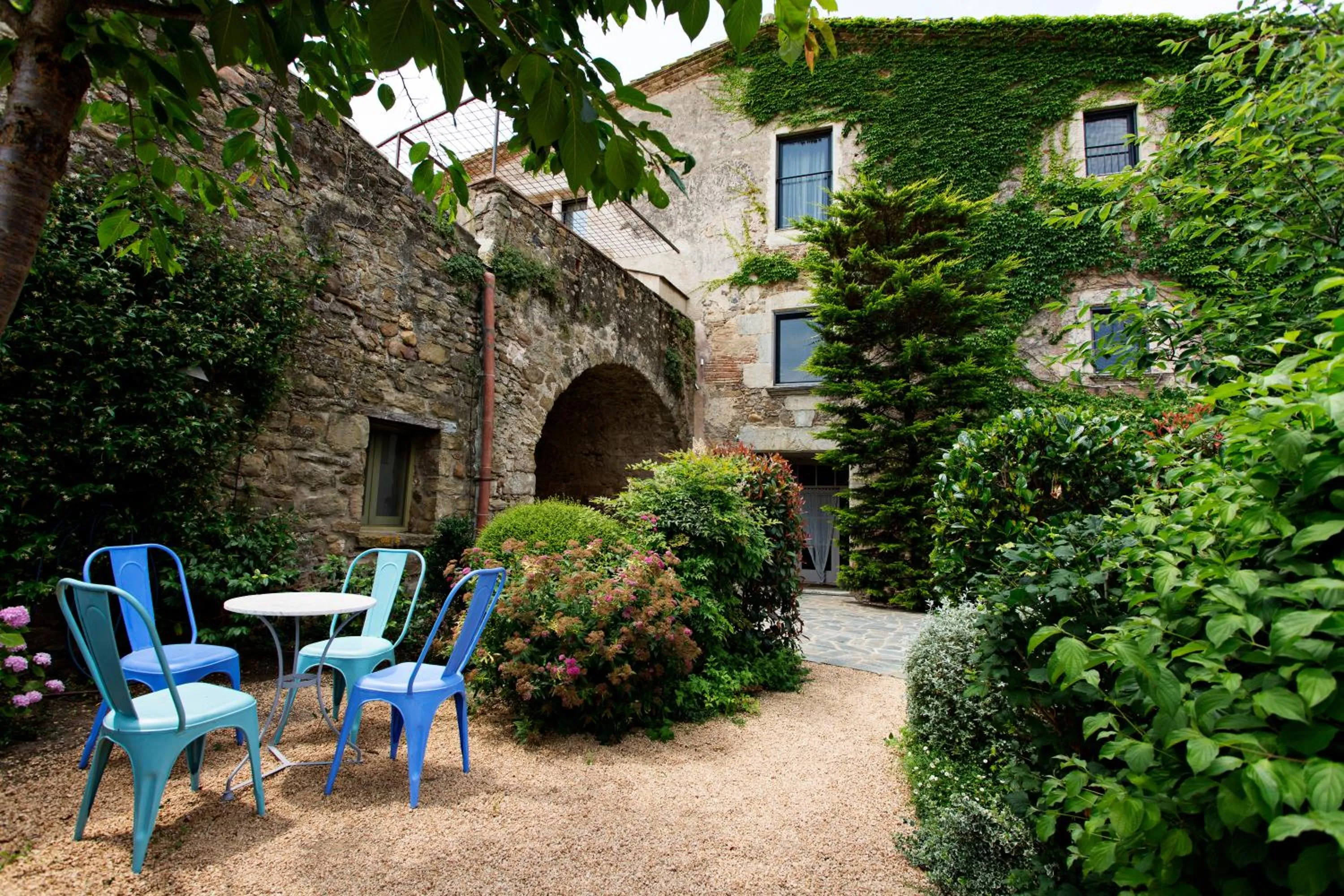 Patio in Encís d'Empordà -Adults Only-