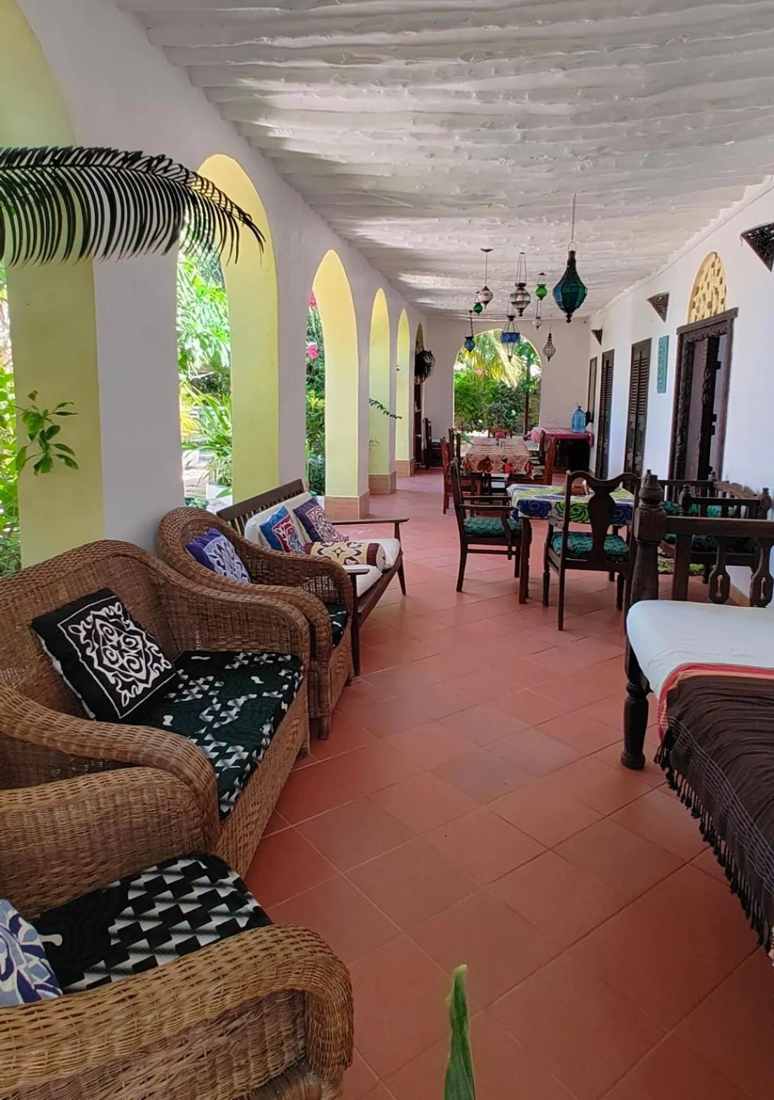 Restaurant/places to eat in Villa Bahati Zanzibar