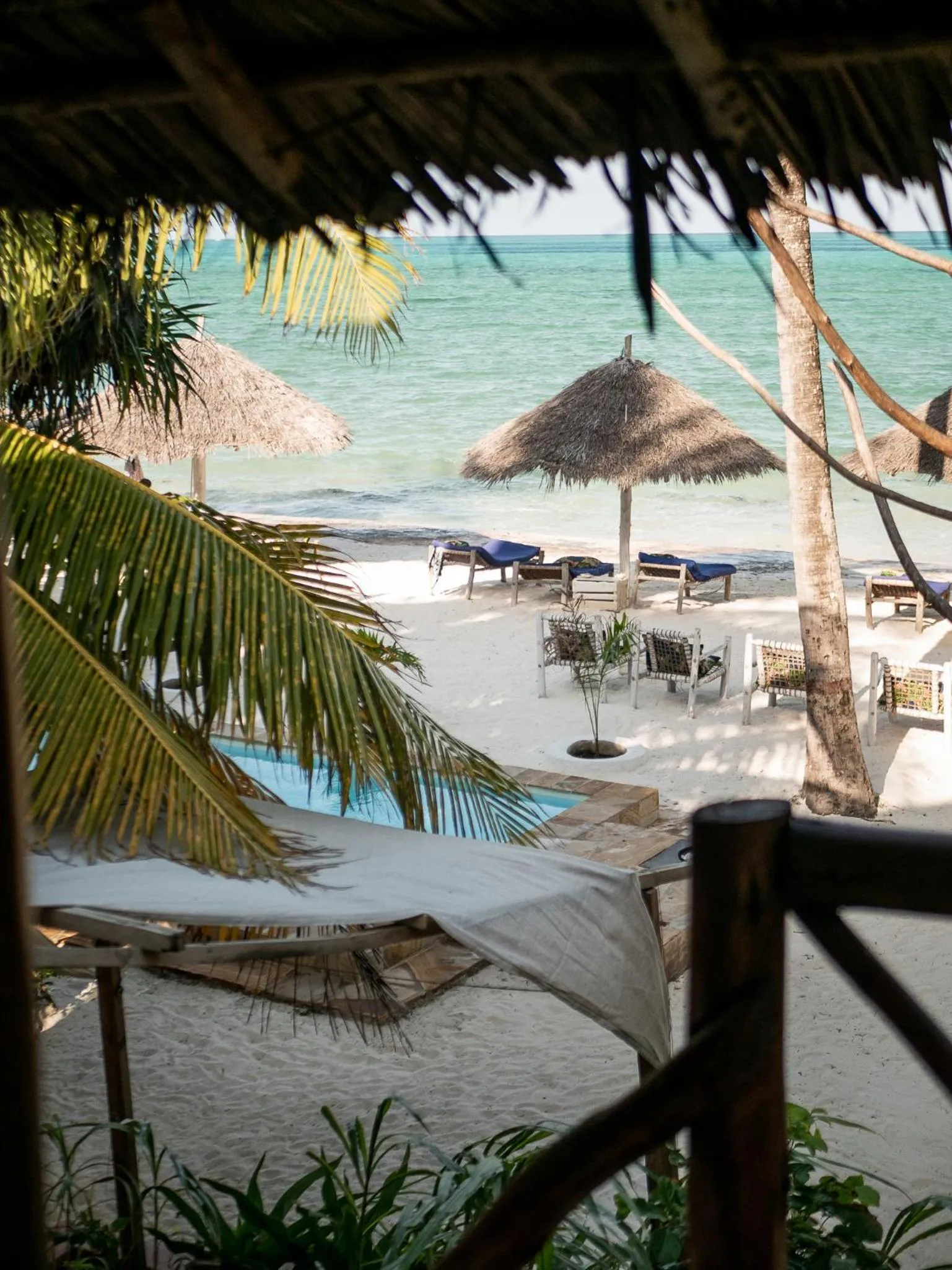 Balcony/Terrace in Villa Bahati Zanzibar