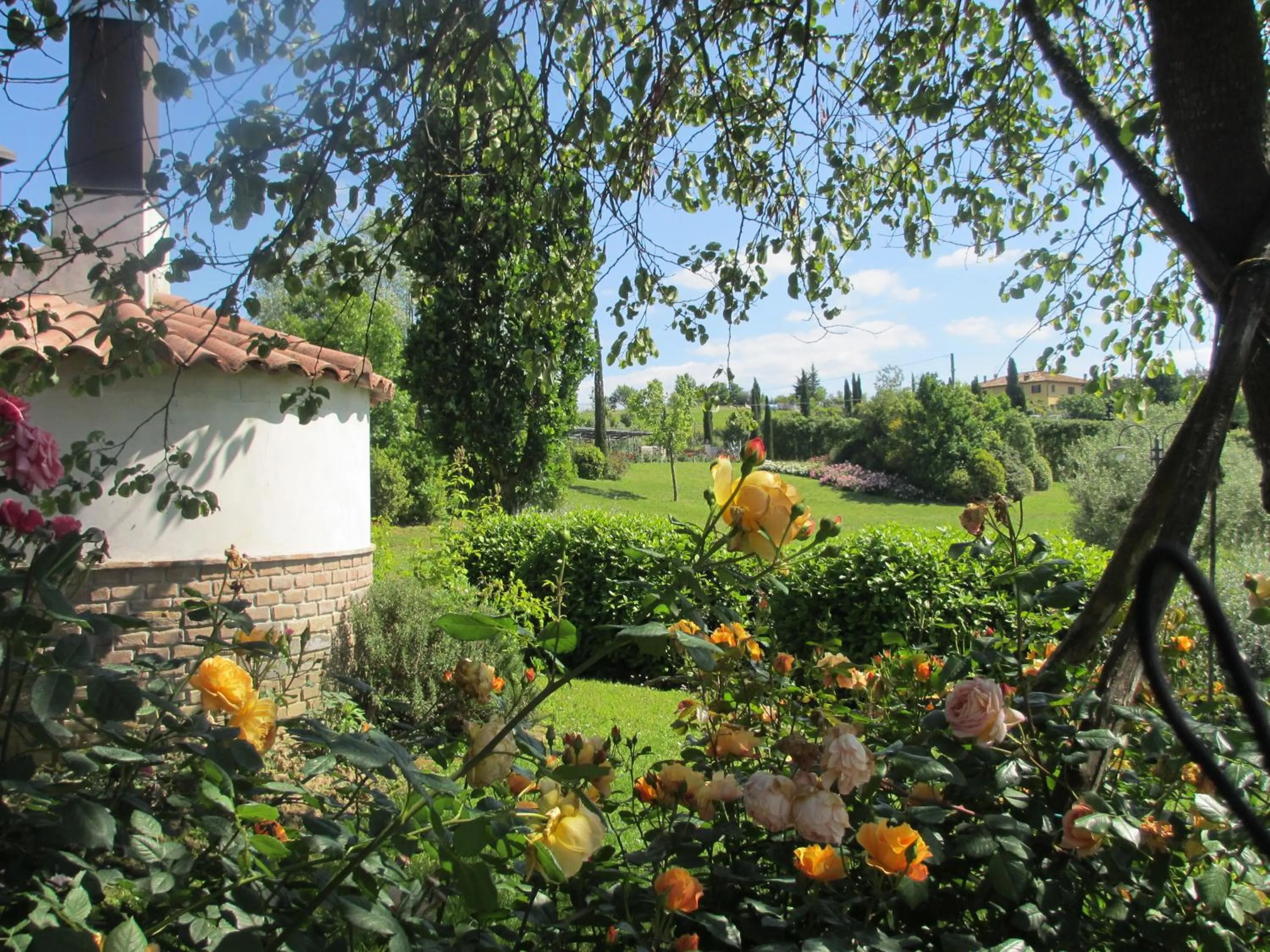 Garden in Locanda le Boscarecce