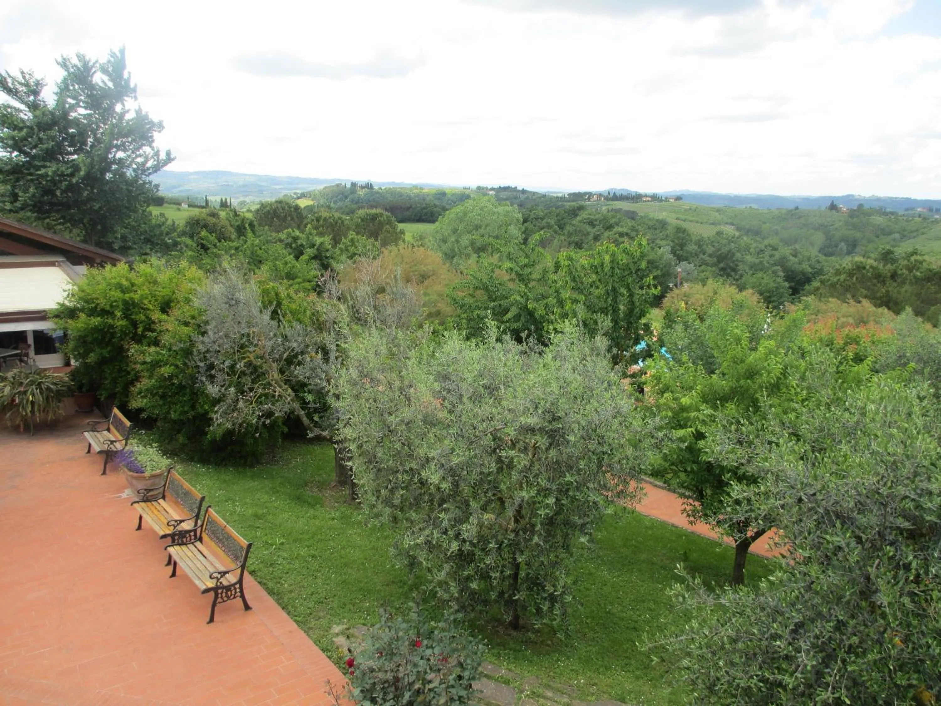 Patio in Locanda le Boscarecce