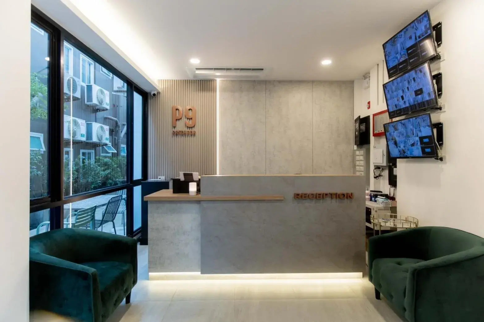 Lobby or reception in P9 Ratchada Hotel Lobby or reception in P9 Ratchada Hotel