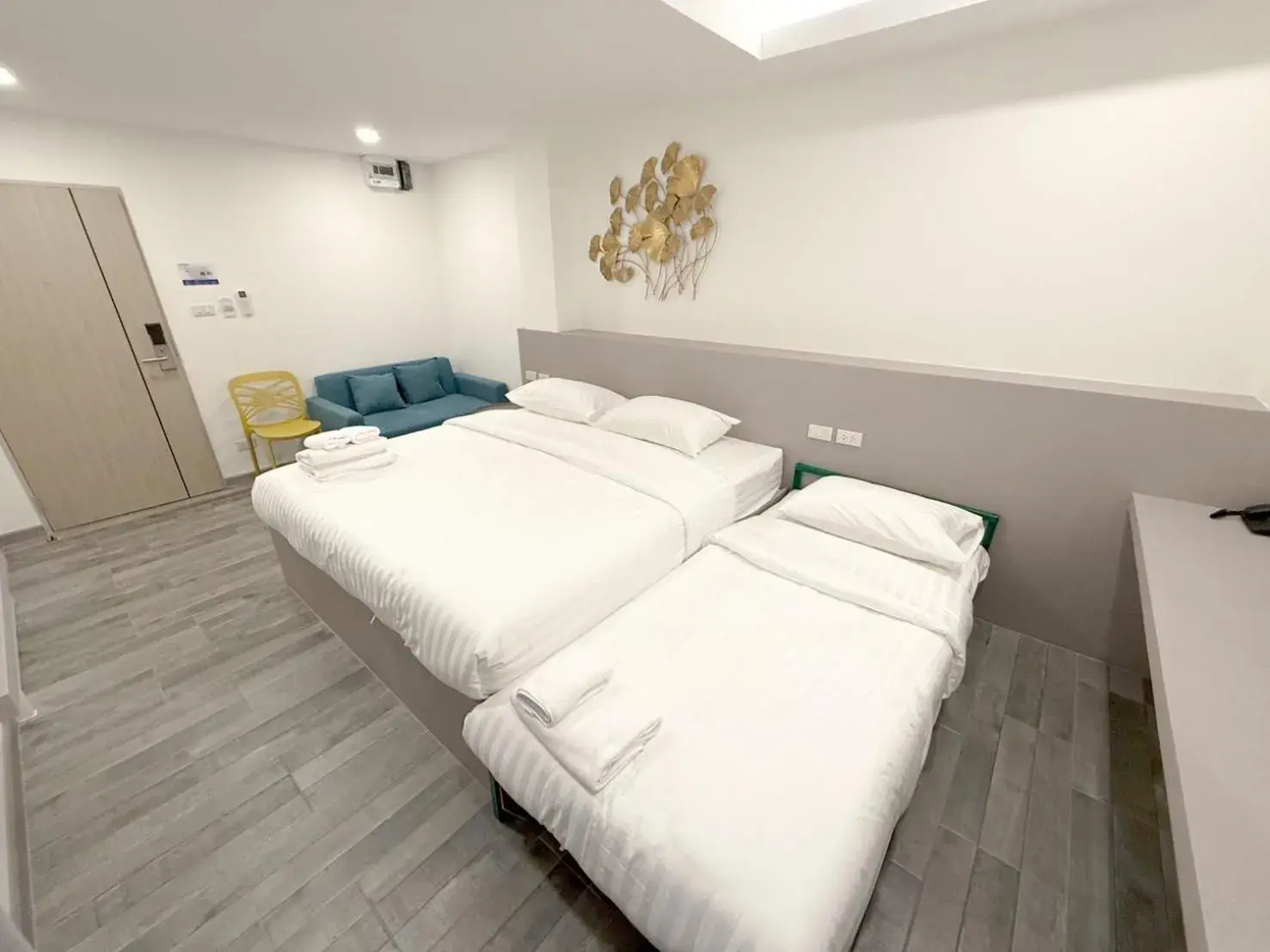 Bed in P9 Ratchada Hotel Bed in P9 Ratchada Hotel