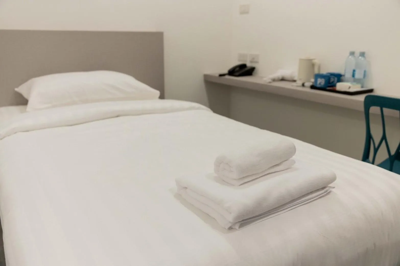 Bed in P9 Ratchada Hotel