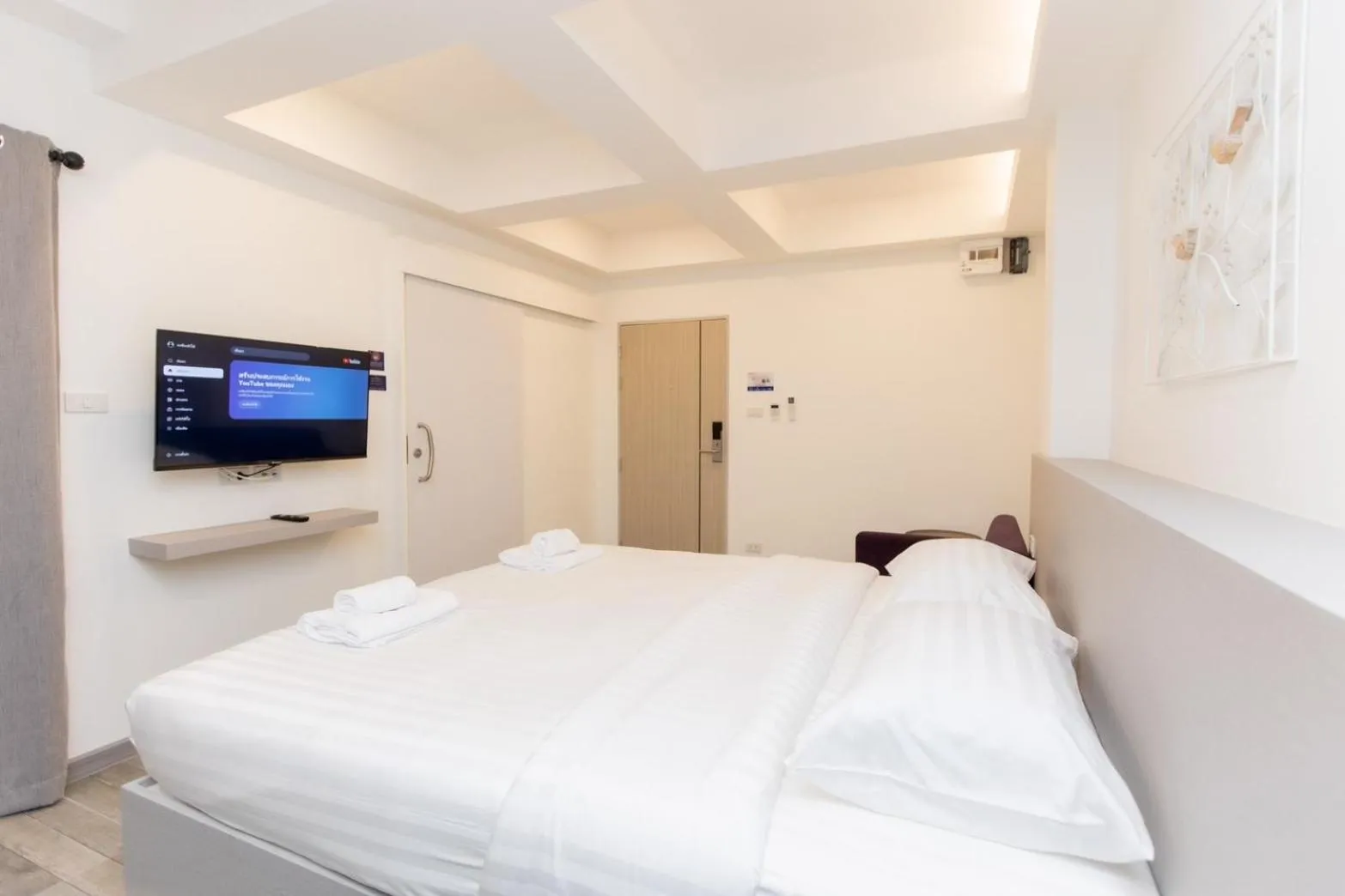 Bed in P9 Ratchada Hotel