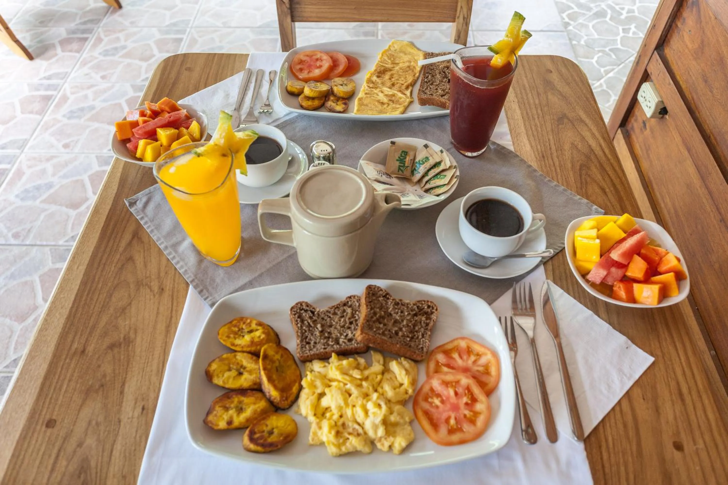 Food close-up in Relax Natural Village Adults Only