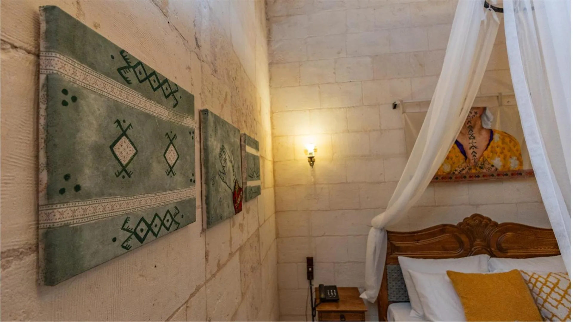 Bedroom in Stone House by Cevahir