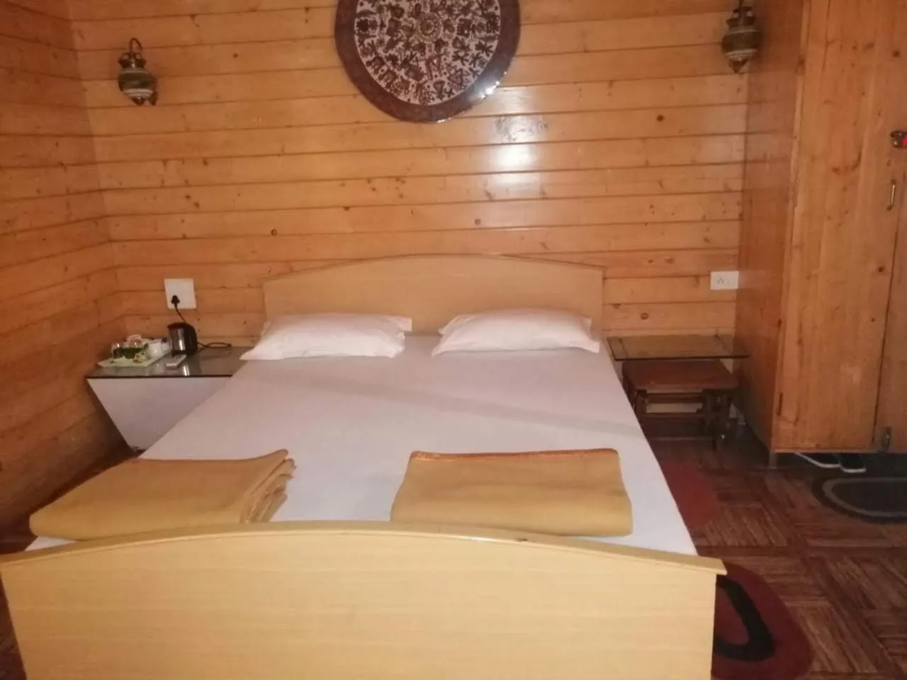 Bed in I-Camp Resort