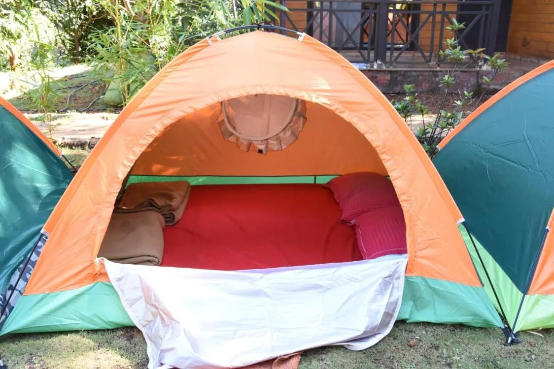 Bed in I-Camp Resort