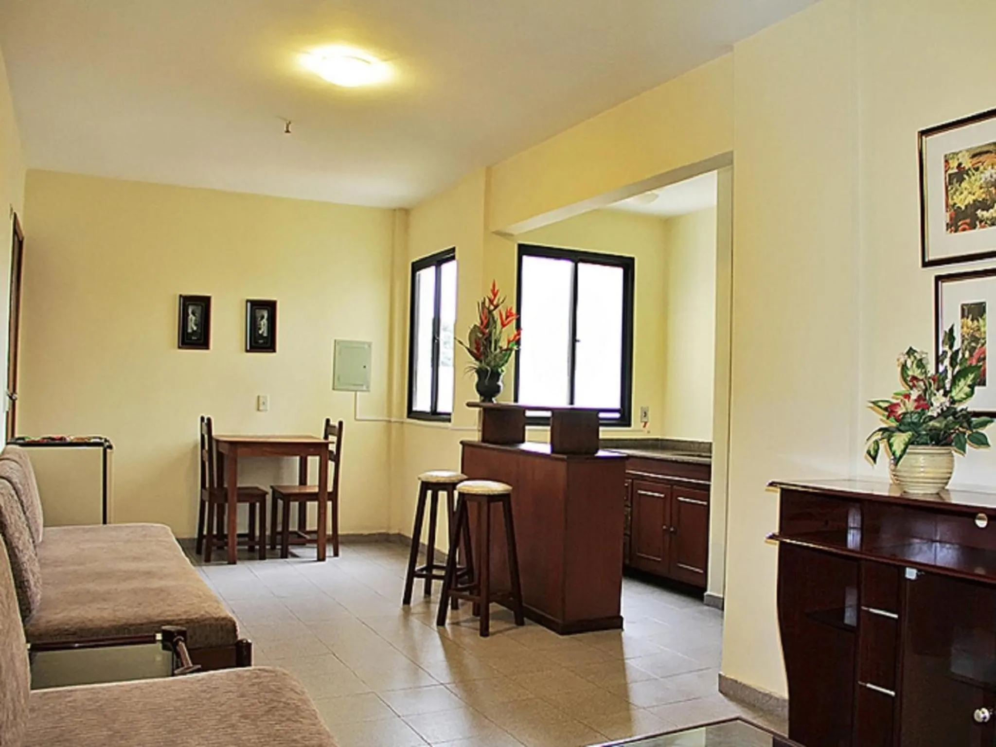 Seating area in Scala Residence Hotel