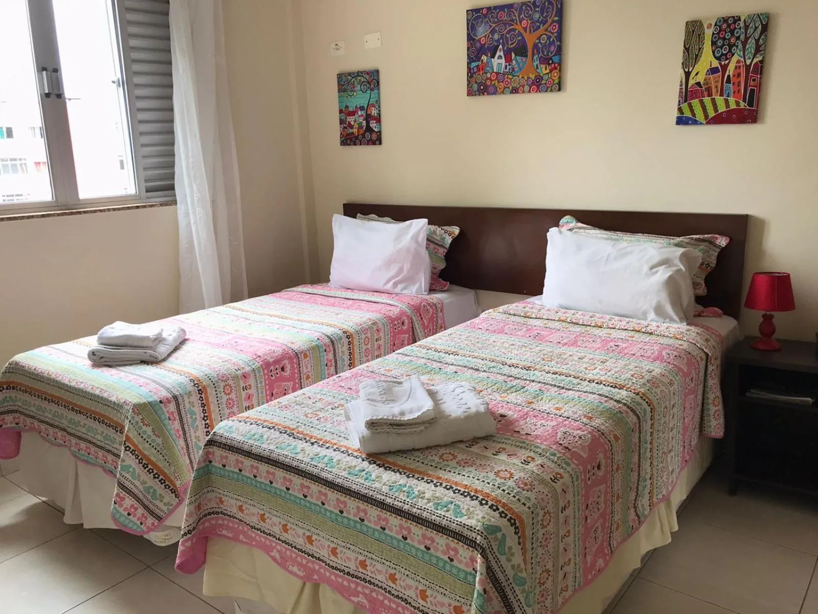 Bed in Hotel Chácara do Mosteiro