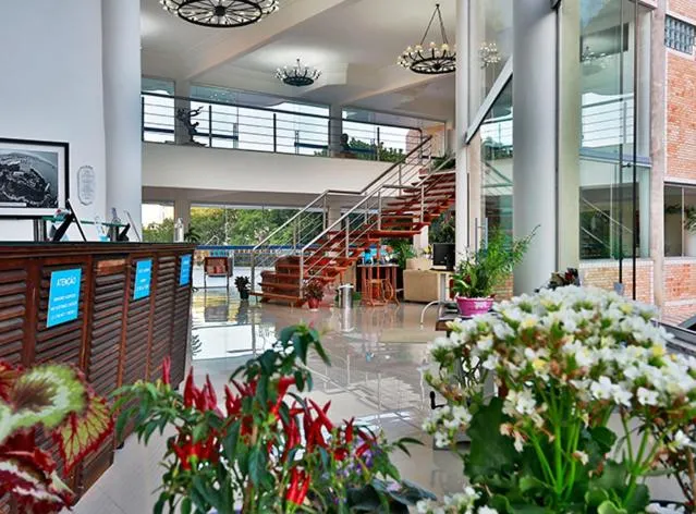 Lobby or reception in Hotel Chácara do Mosteiro