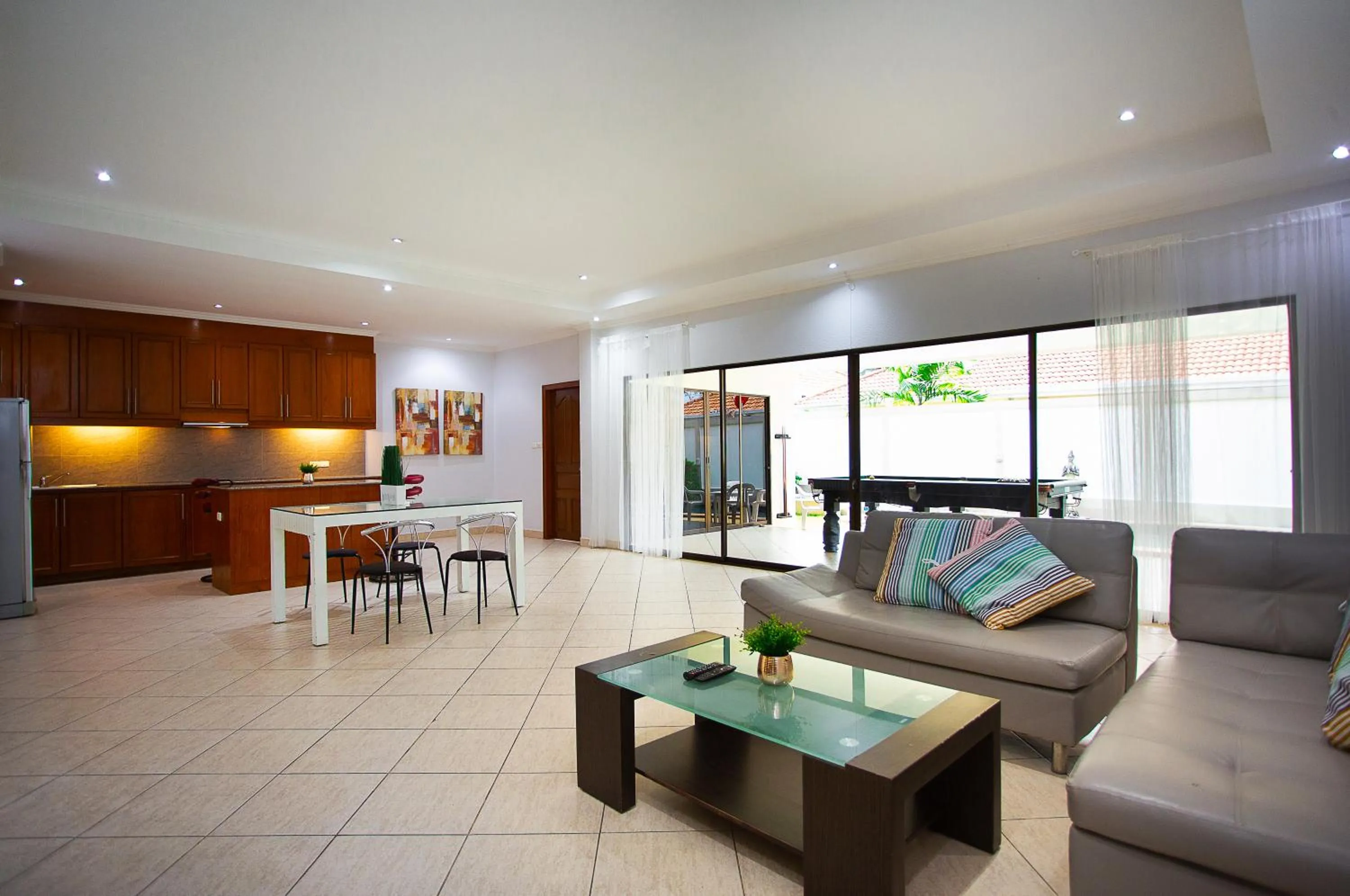 Living room in Tortuga Villas Pattaya