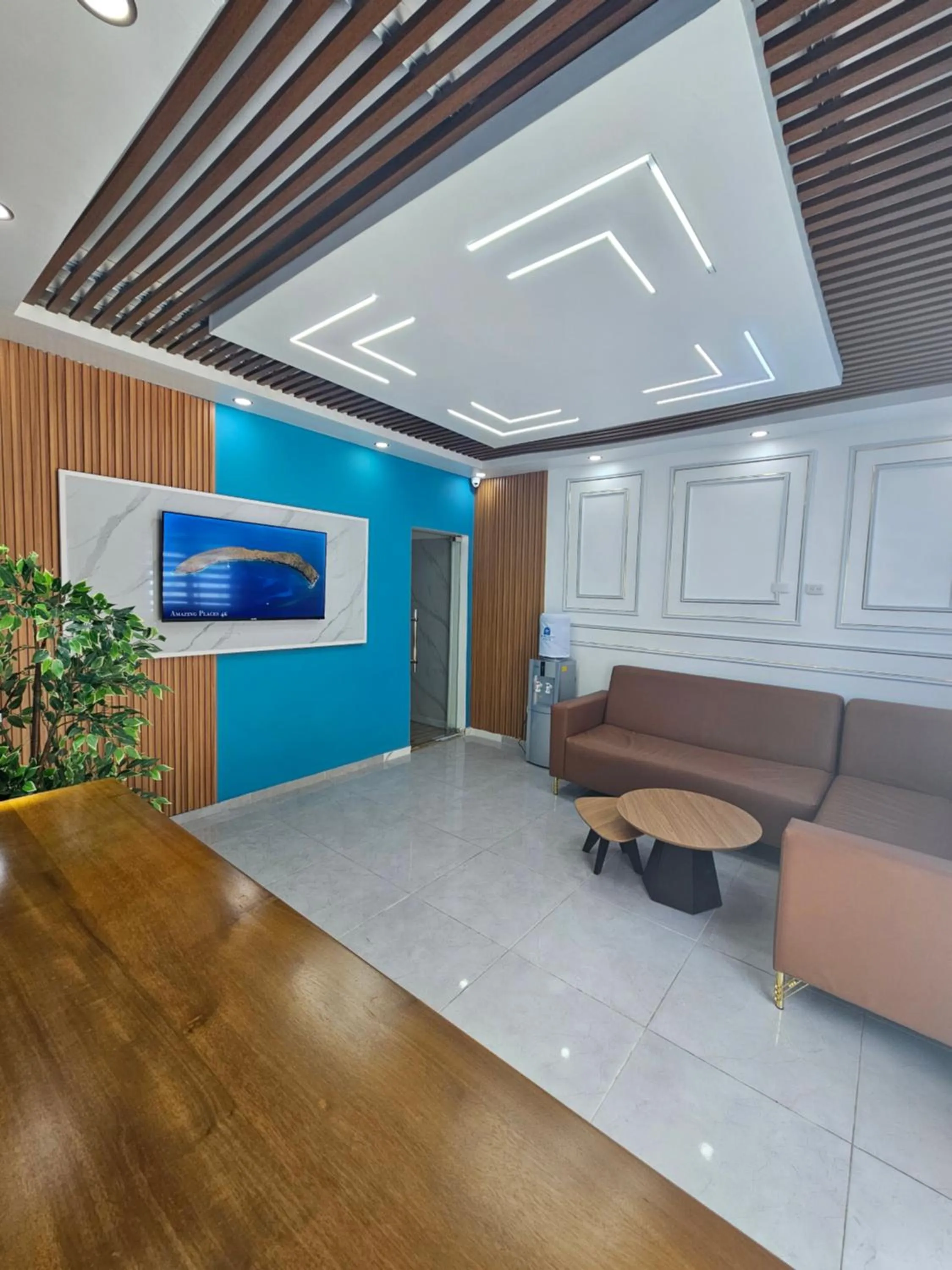 Seating area in Hotel Gutz