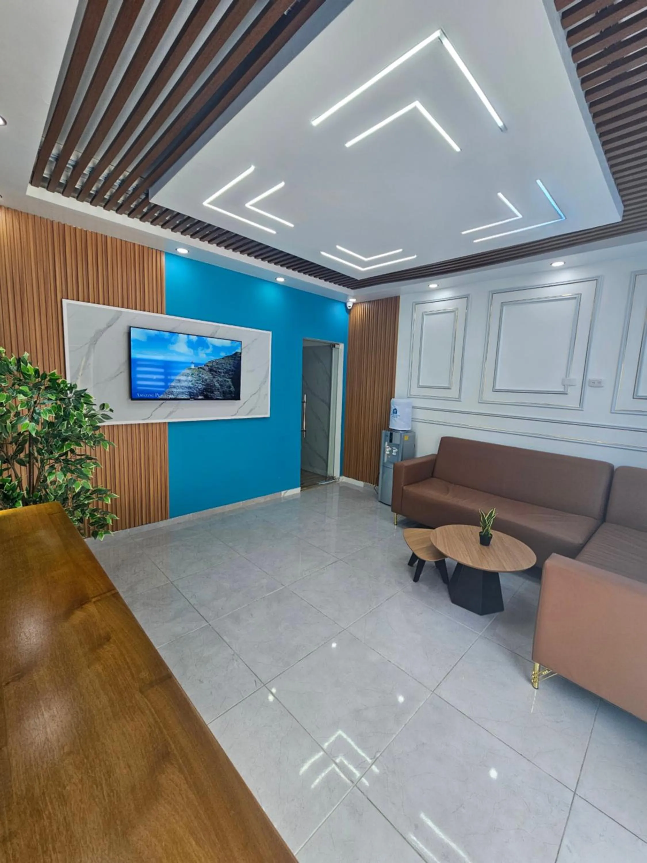 Seating area in Hotel Gutz