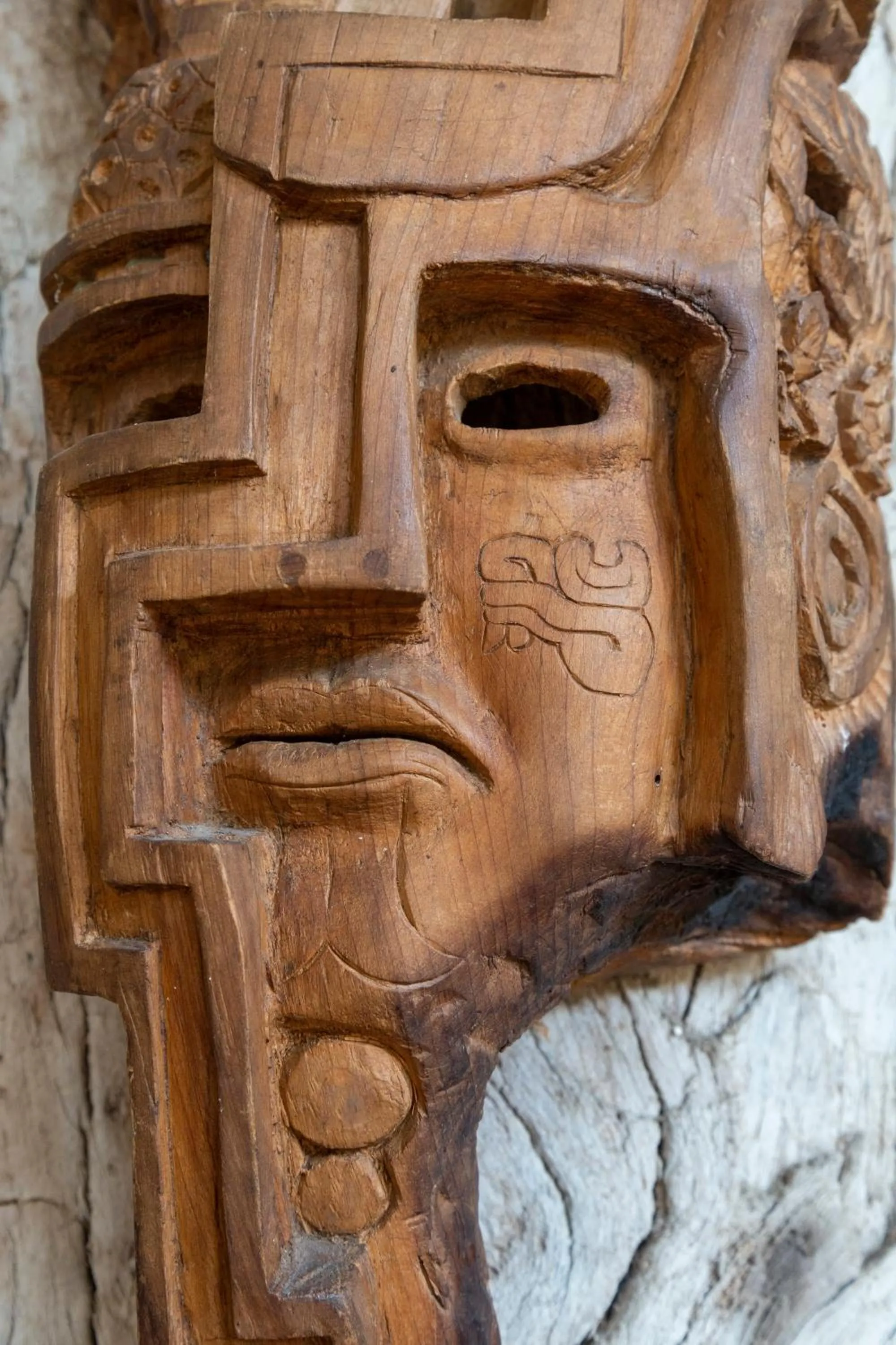 Decorative detail in Hotel Casa Lasibe Café