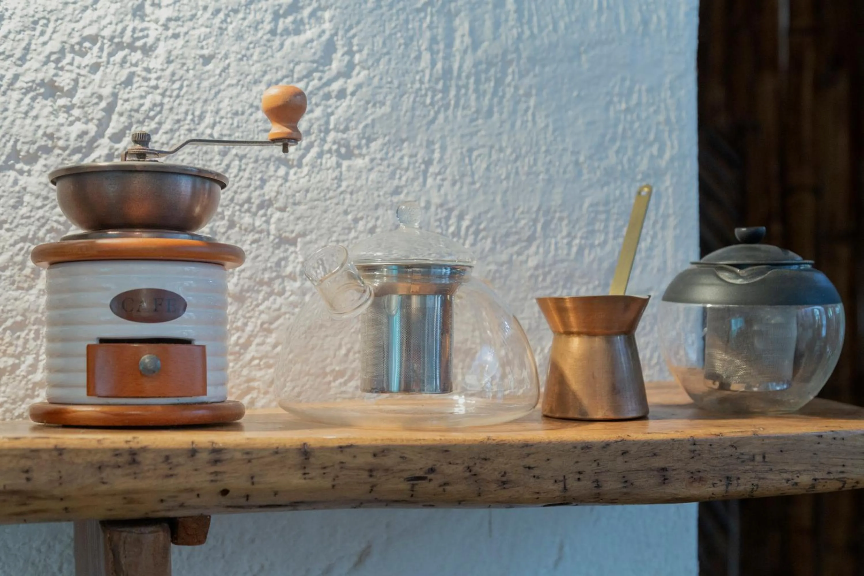 Coffee/tea facilities in Hotel Casa Lasibe Café