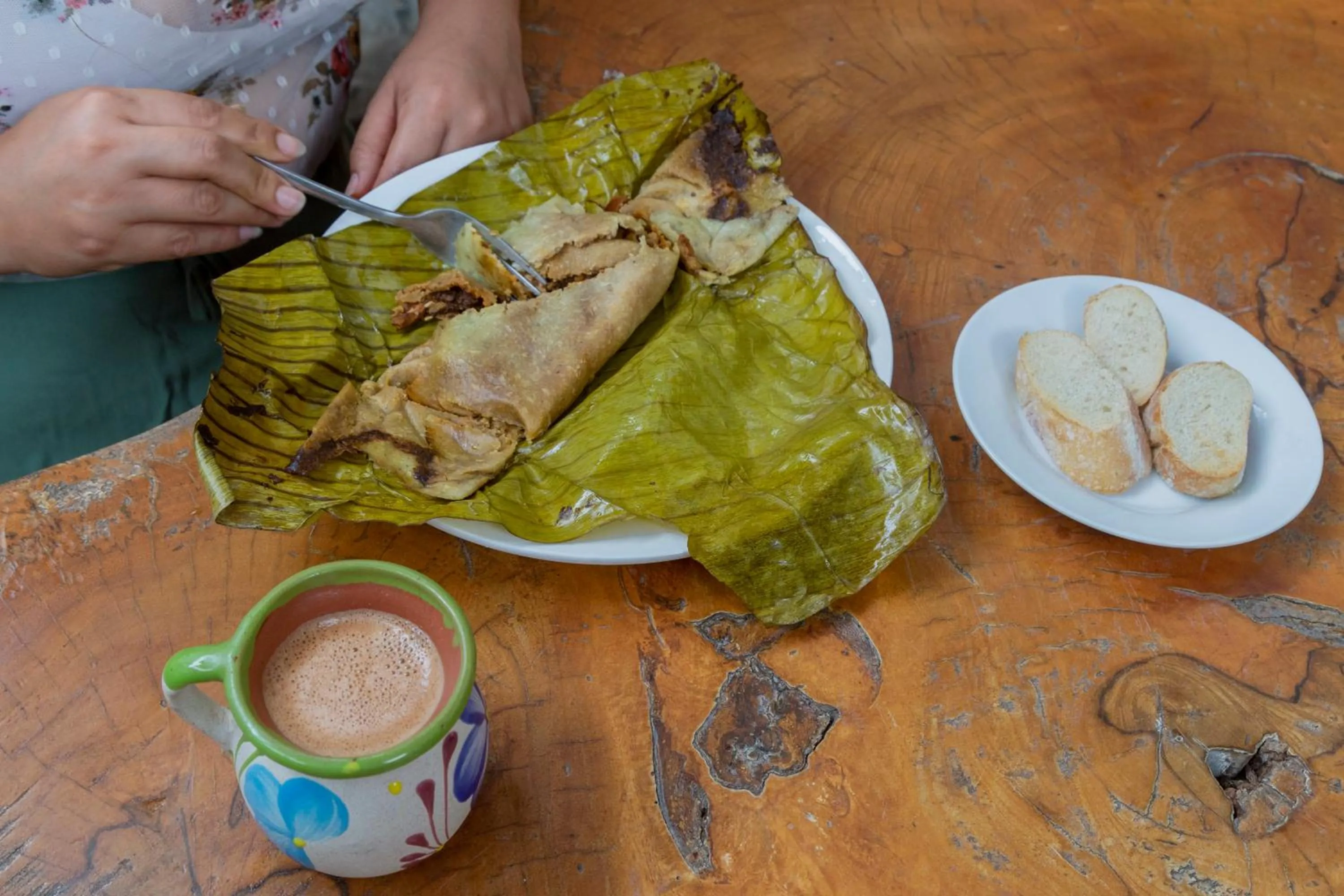Food and drinks in Hotel Casa Lasibe Café