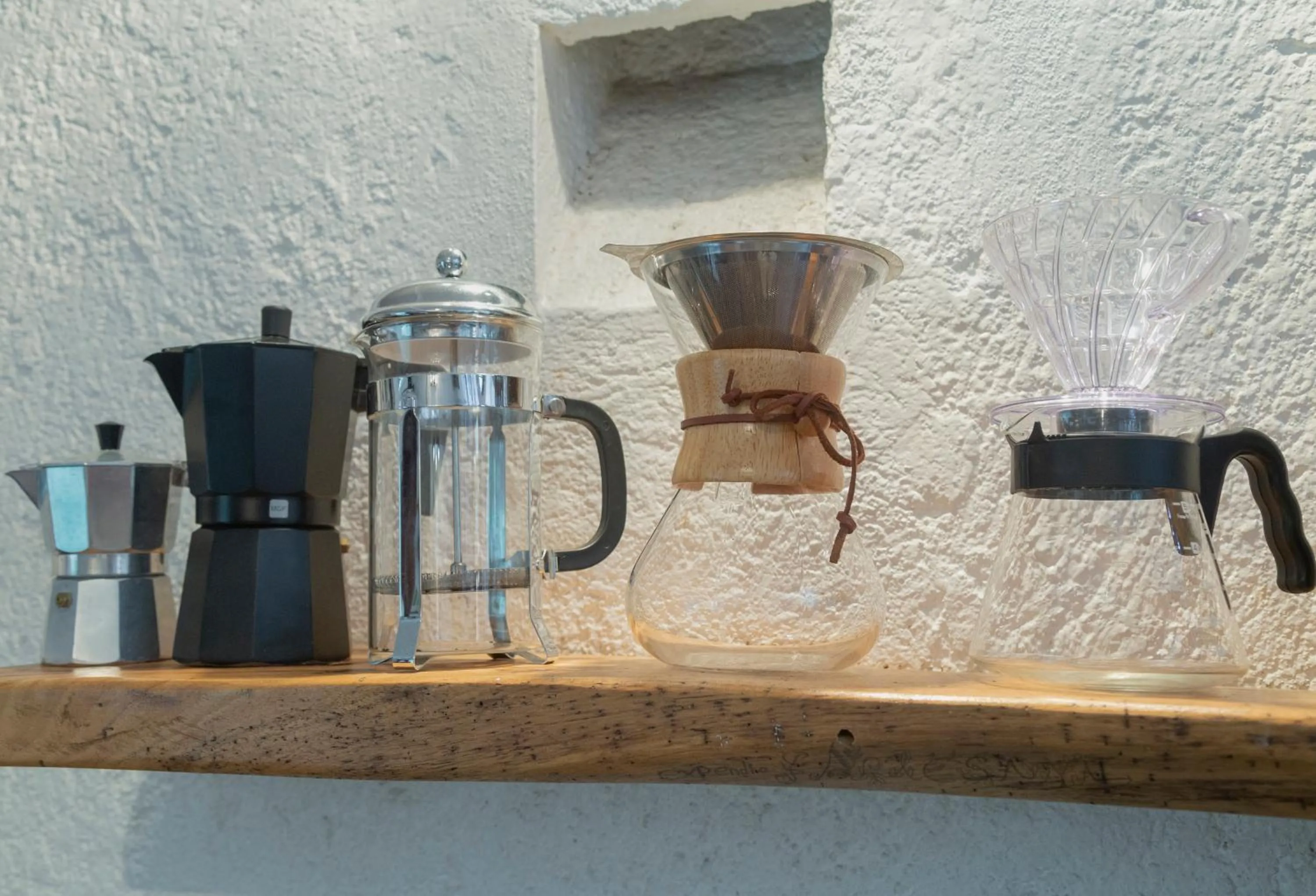 Coffee/tea facilities in Hotel Casa Lasibe Café
