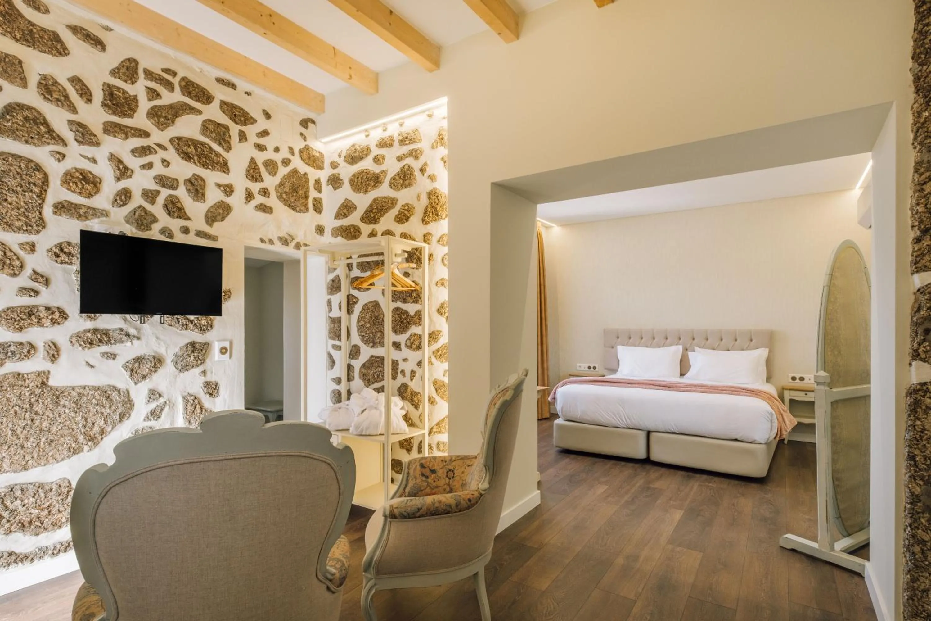 Bedroom, Bed in Palacete do Guerreiro Charme Hotel & SPA